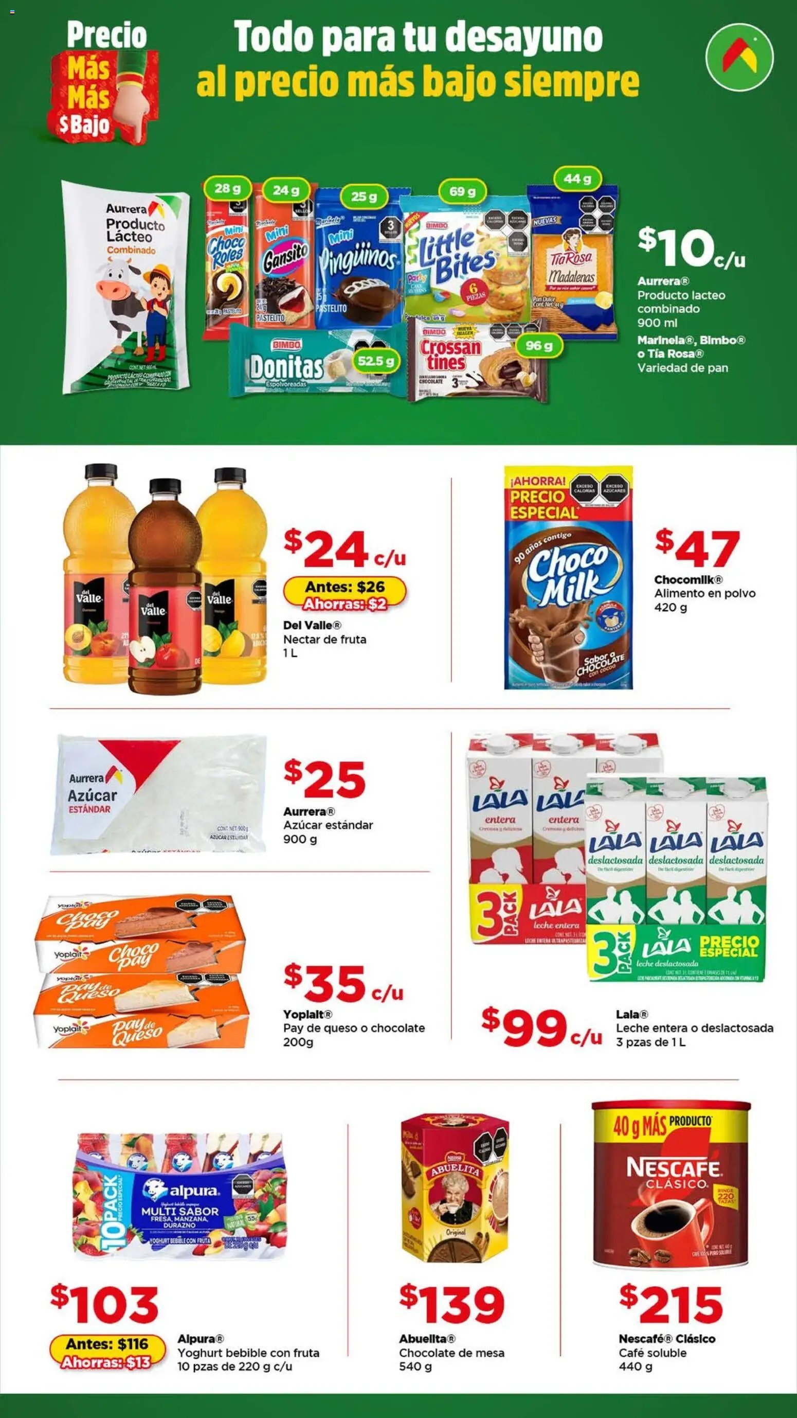 Bodega Aurrerá oferta desde 20/11/2025 Folleto Aquí Si te alcanza (2025-11-20 - 2025-12-31)