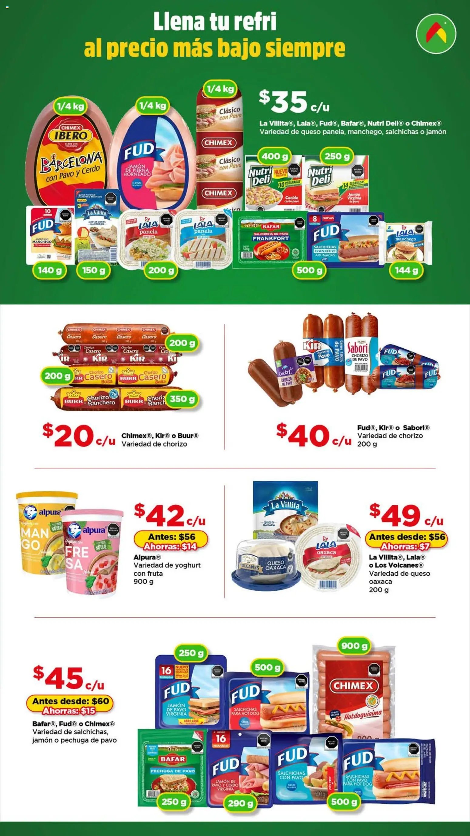 Bodega Aurrerá oferta desde 20/11/2025 Folleto Aquí Si te alcanza (2025-11-20 - 2025-12-31)