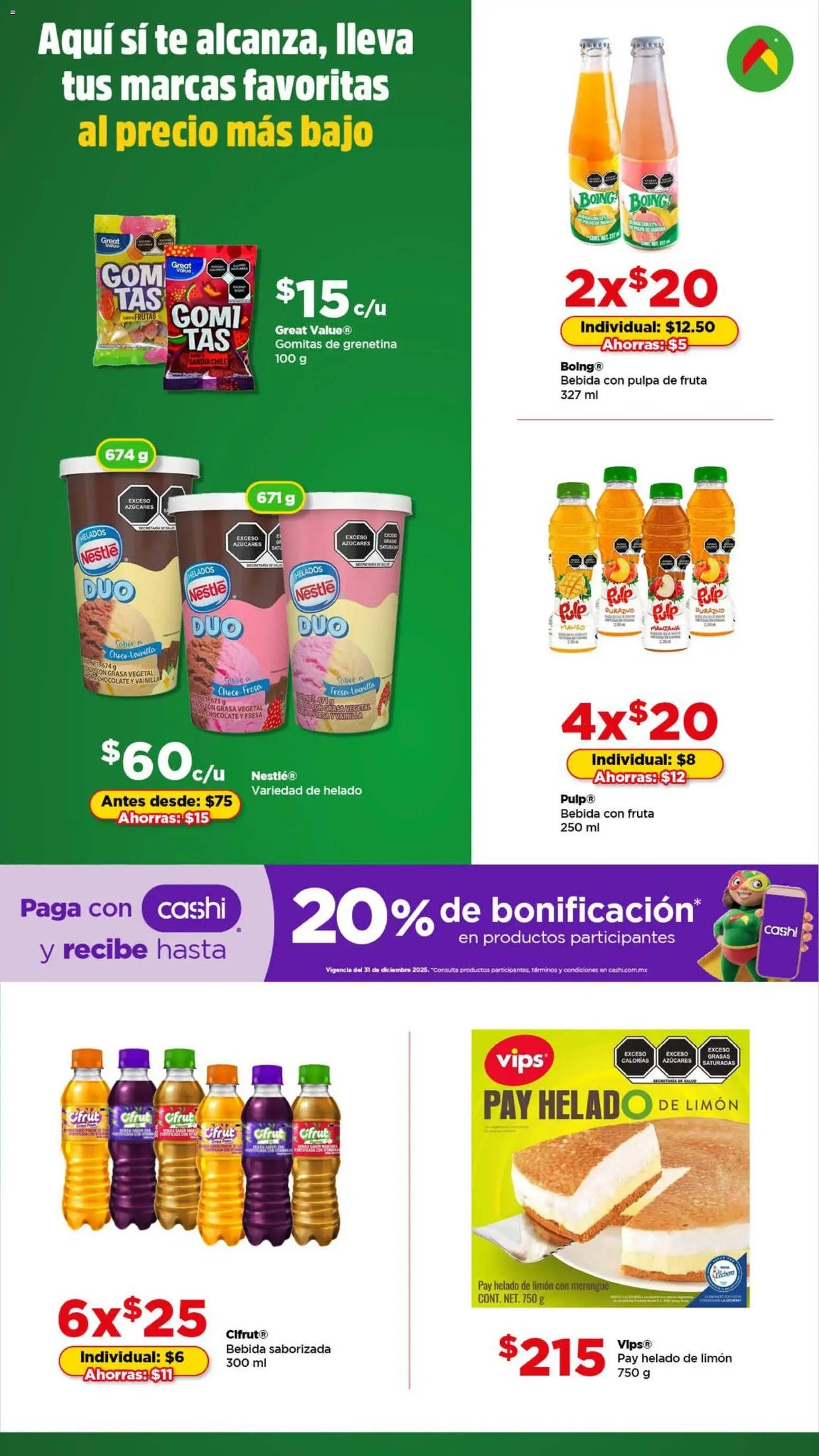 Bodega Aurrerá oferta desde 20/11/2025 Folleto Aquí Si te alcanza (2025-11-20 - 2025-12-31)