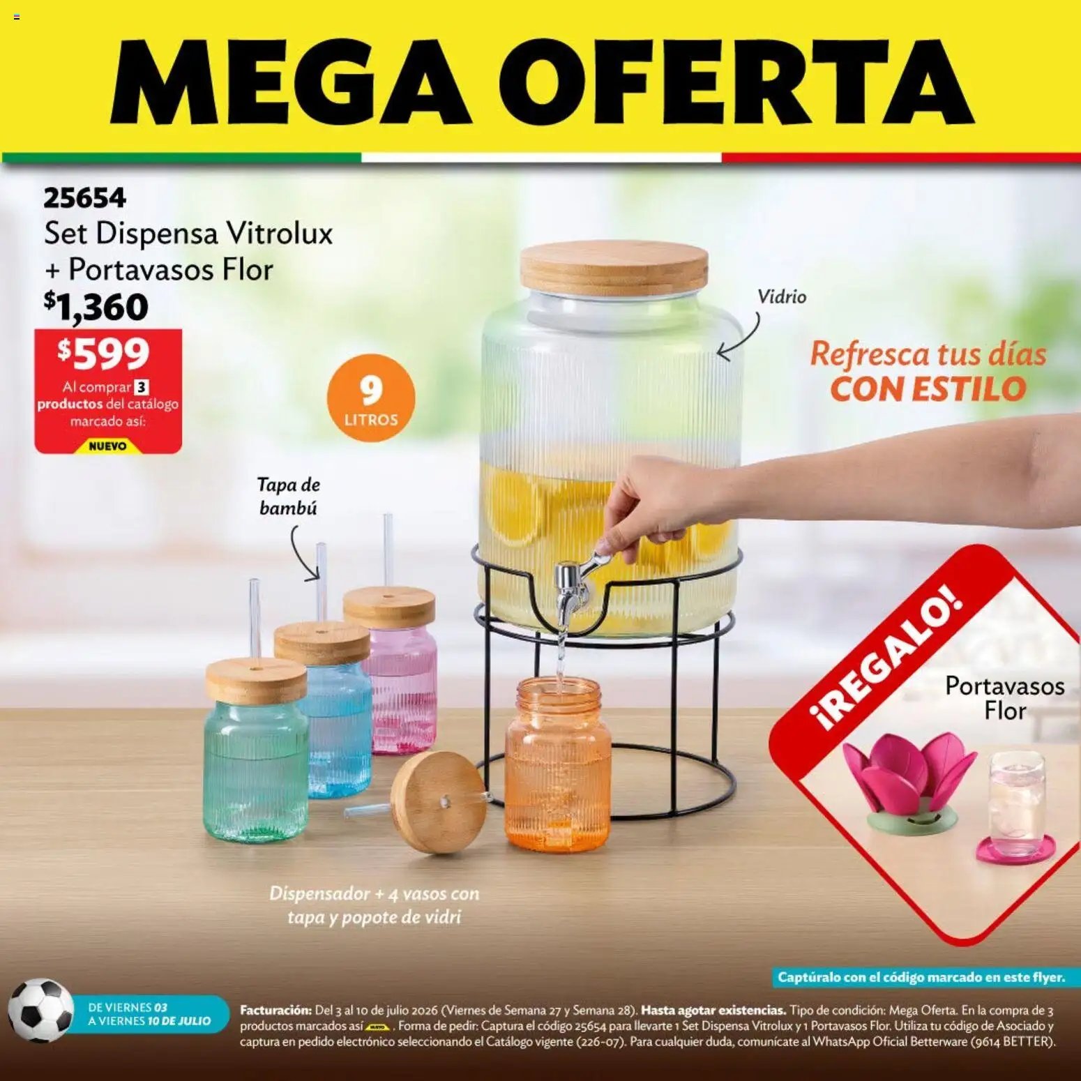 Betterware oferta desde 03/07/2026 Betterware catálogo Llévate tus favoritos