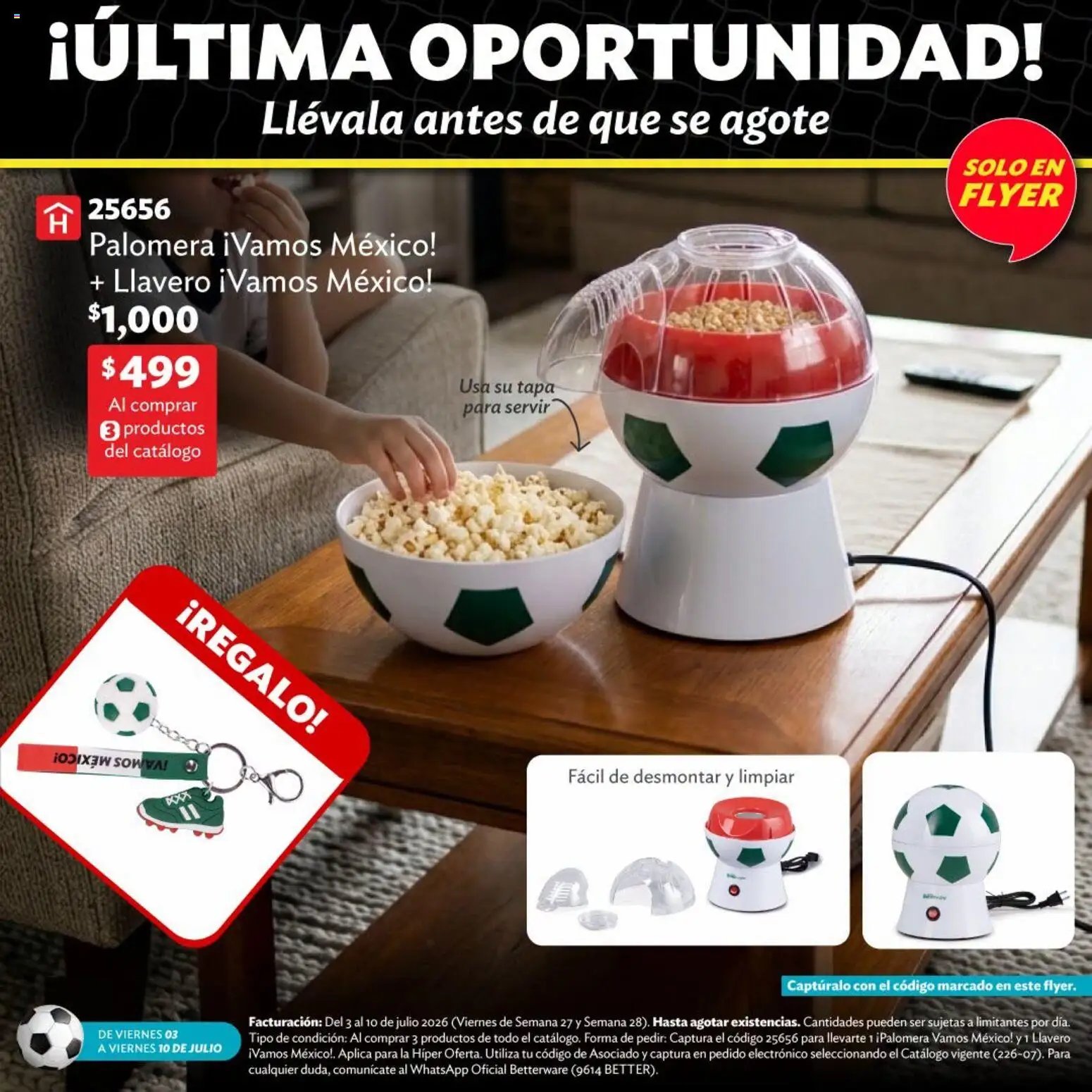 Betterware oferta desde 03/07/2026 Betterware catálogo Llévate tus favoritos
