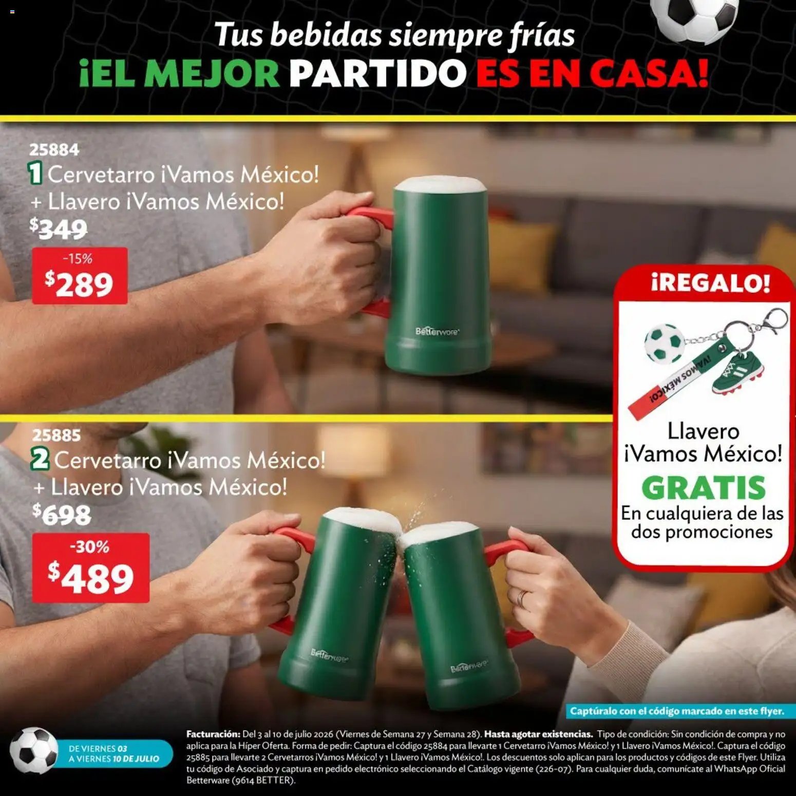 Betterware oferta desde 03/07/2026 Betterware catálogo Llévate tus favoritos