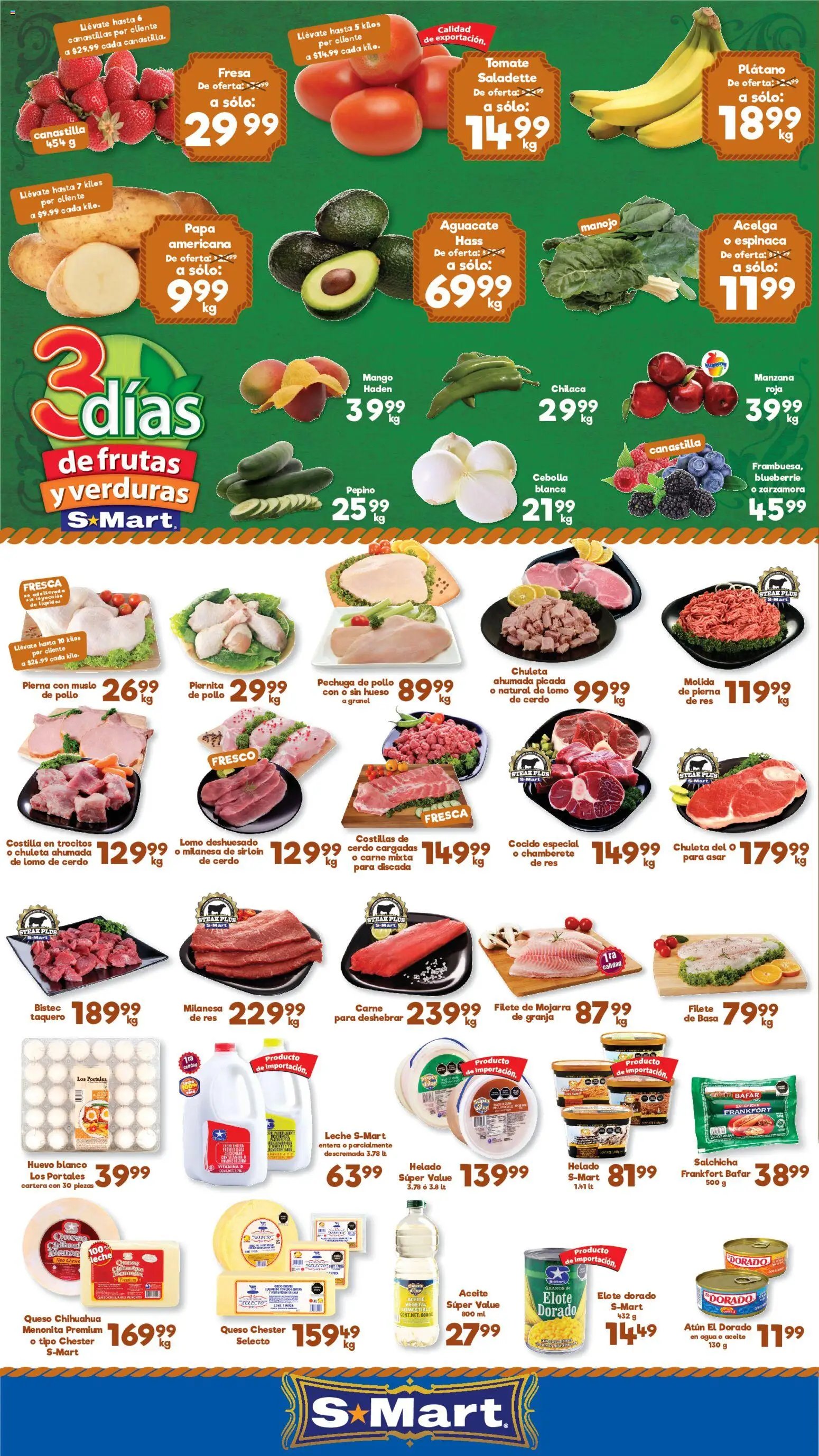 S-Mart oferta desde 07/07/2026 S-Mart folleto Juárez