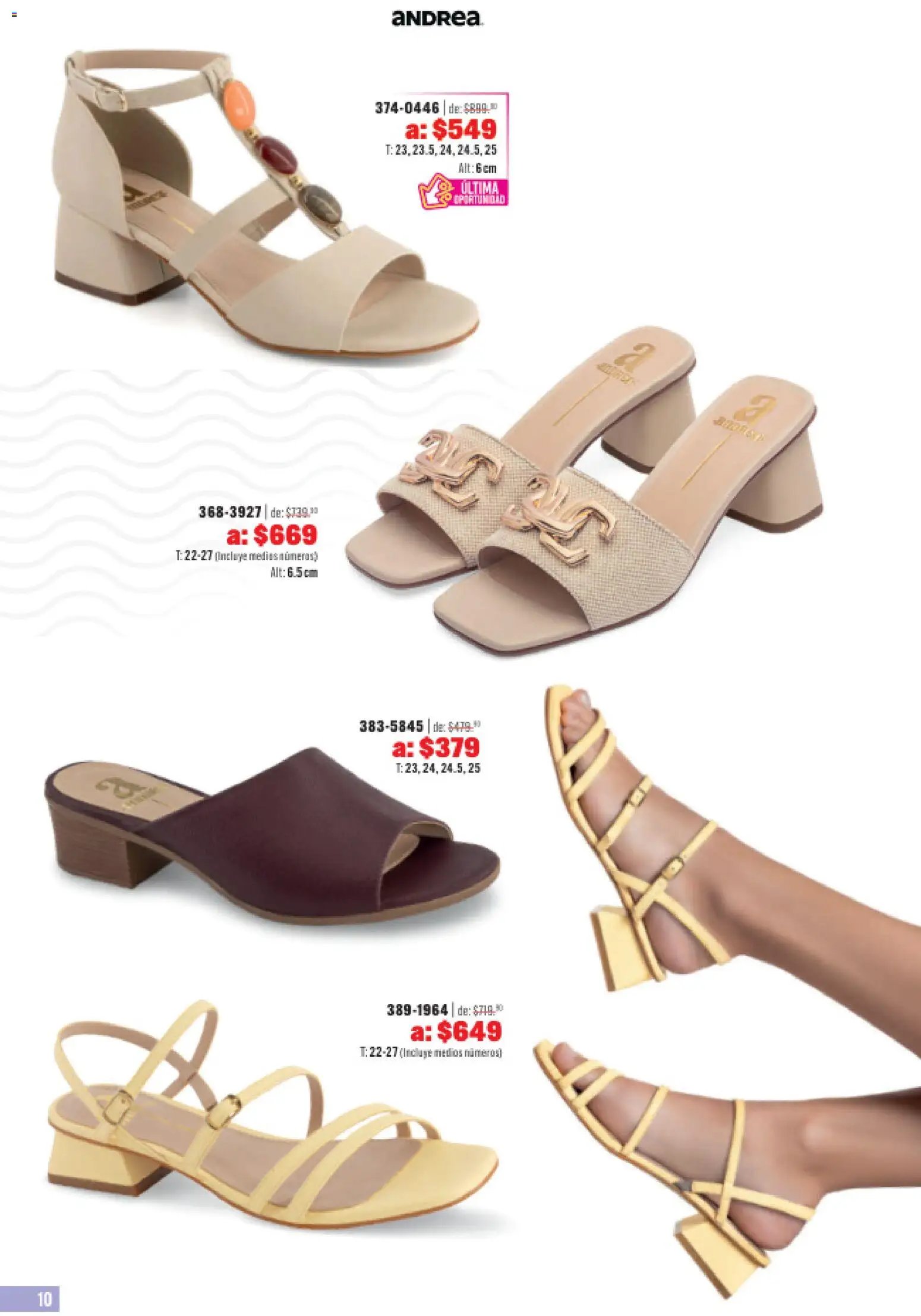 Andrea oferta desde 31/05/2026 Andrea catálogo Outlet