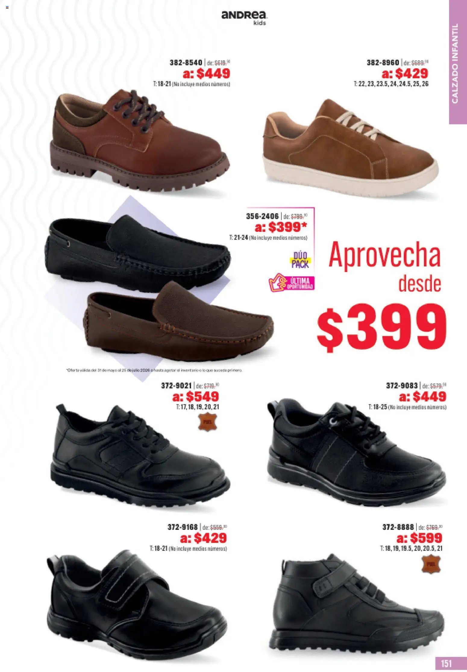Andrea oferta desde 31/05/2026 Andrea catálogo Outlet