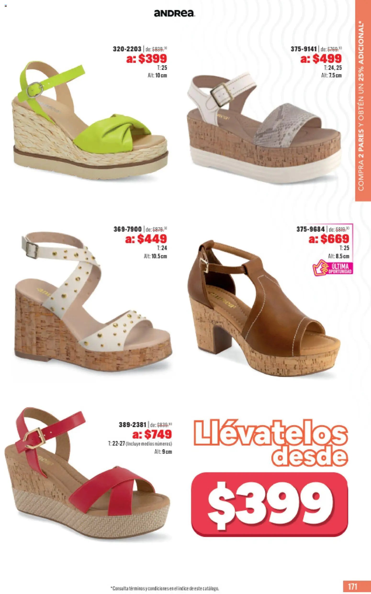 Andrea oferta desde 31/05/2026 Andrea catálogo Outlet