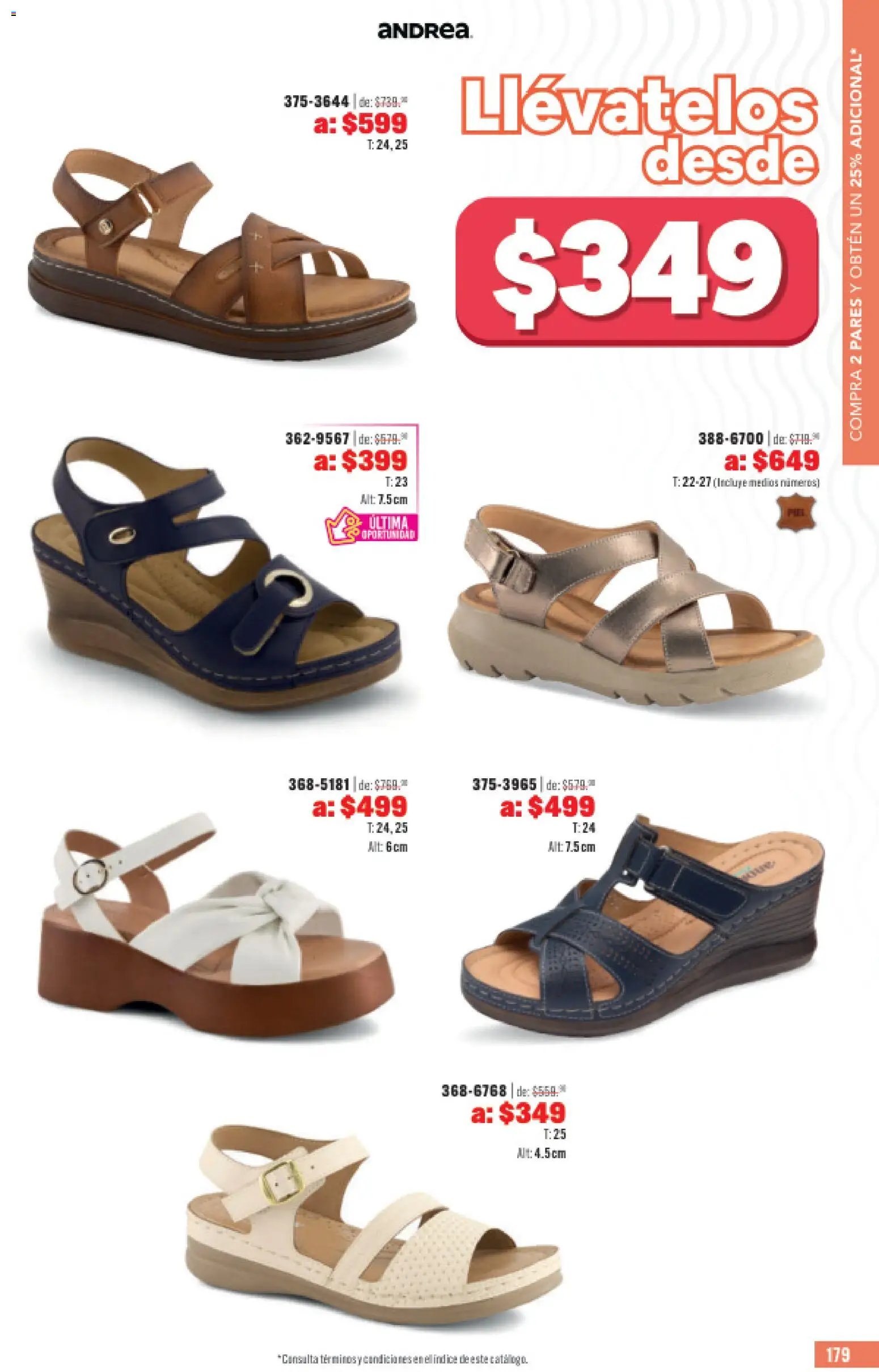 Andrea oferta desde 31/05/2026 Andrea catálogo Outlet