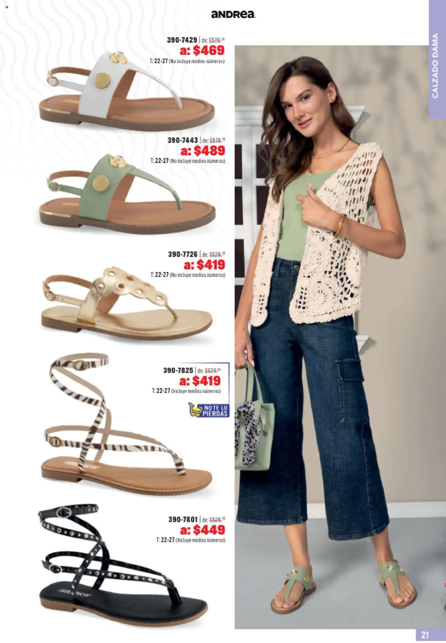 Andrea oferta desde 31/05/2026 Andrea catálogo Outlet