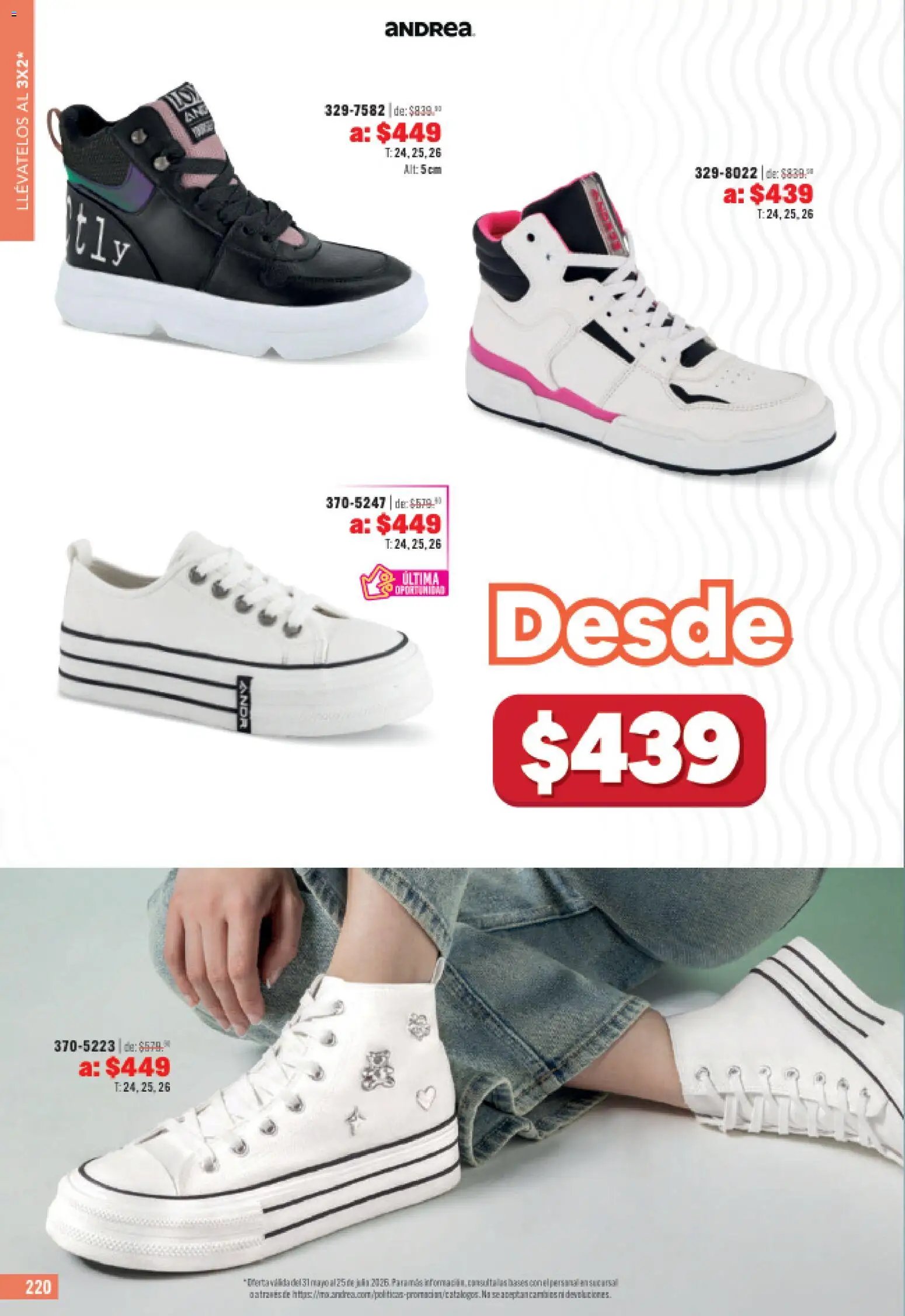 Andrea oferta desde 31/05/2026 Andrea catálogo Outlet