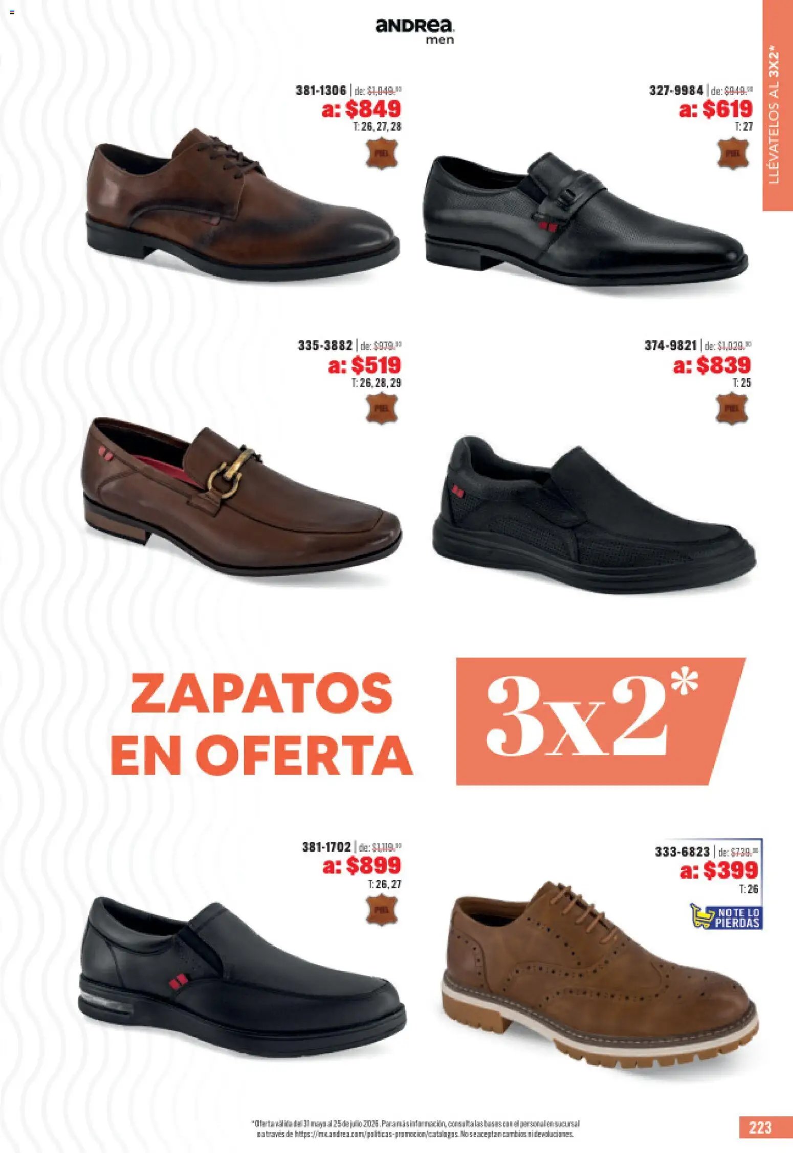 Andrea oferta desde 31/05/2026 Andrea catálogo Outlet