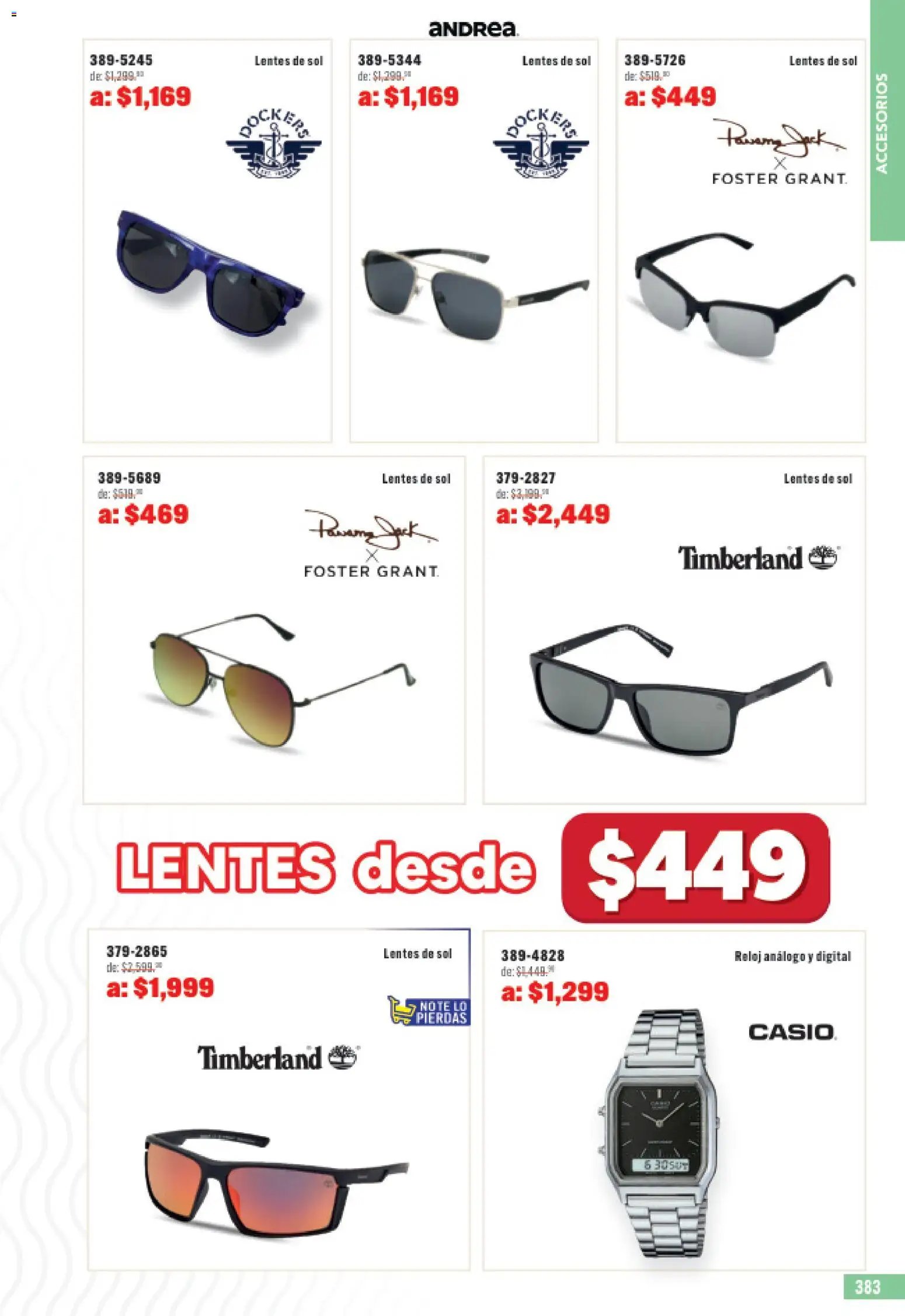 Andrea oferta desde 31/05/2026 Andrea catálogo Outlet