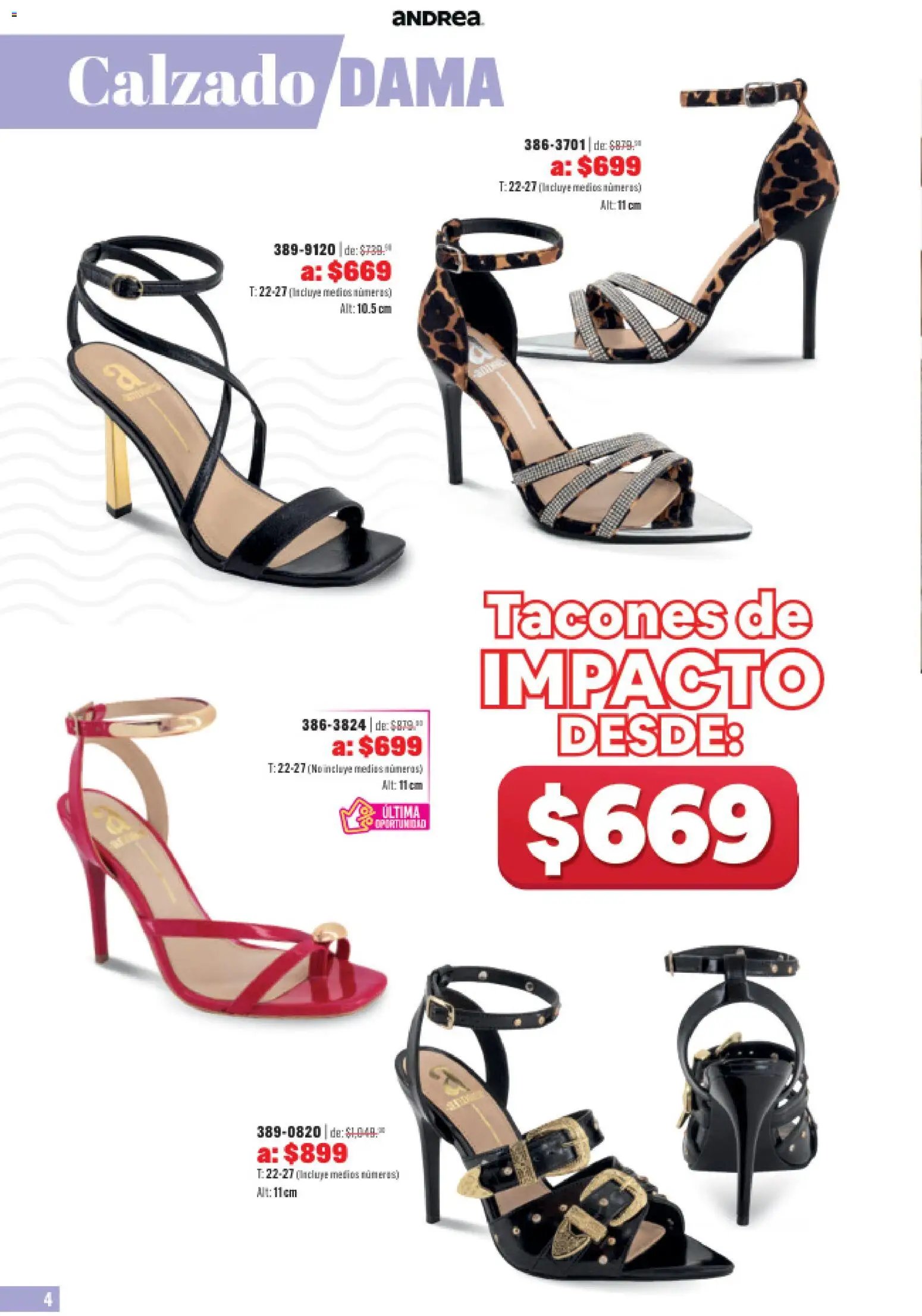 Andrea oferta desde 31/05/2026 Andrea catálogo Outlet