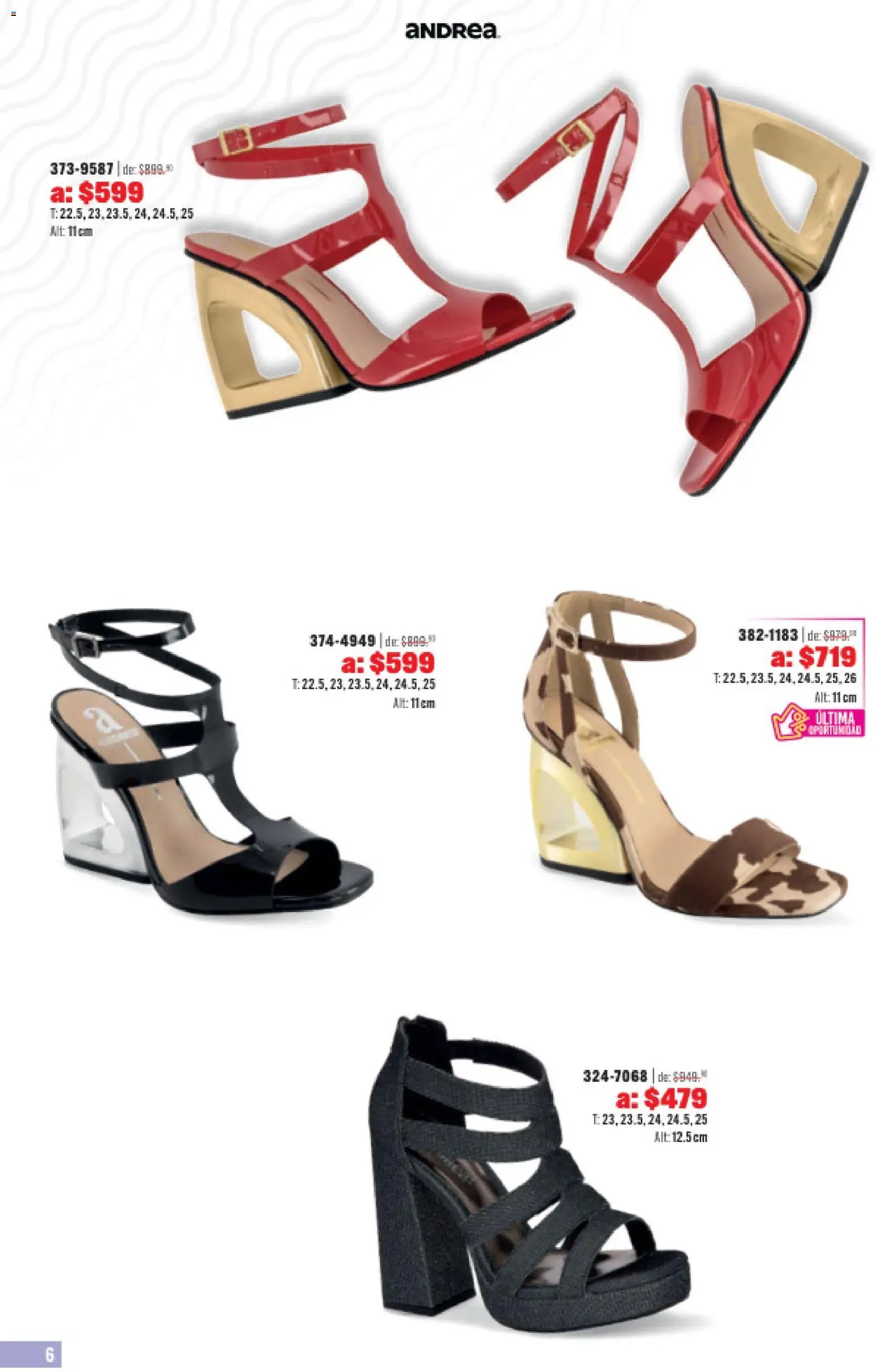 Andrea oferta desde 31/05/2026 Andrea catálogo Outlet