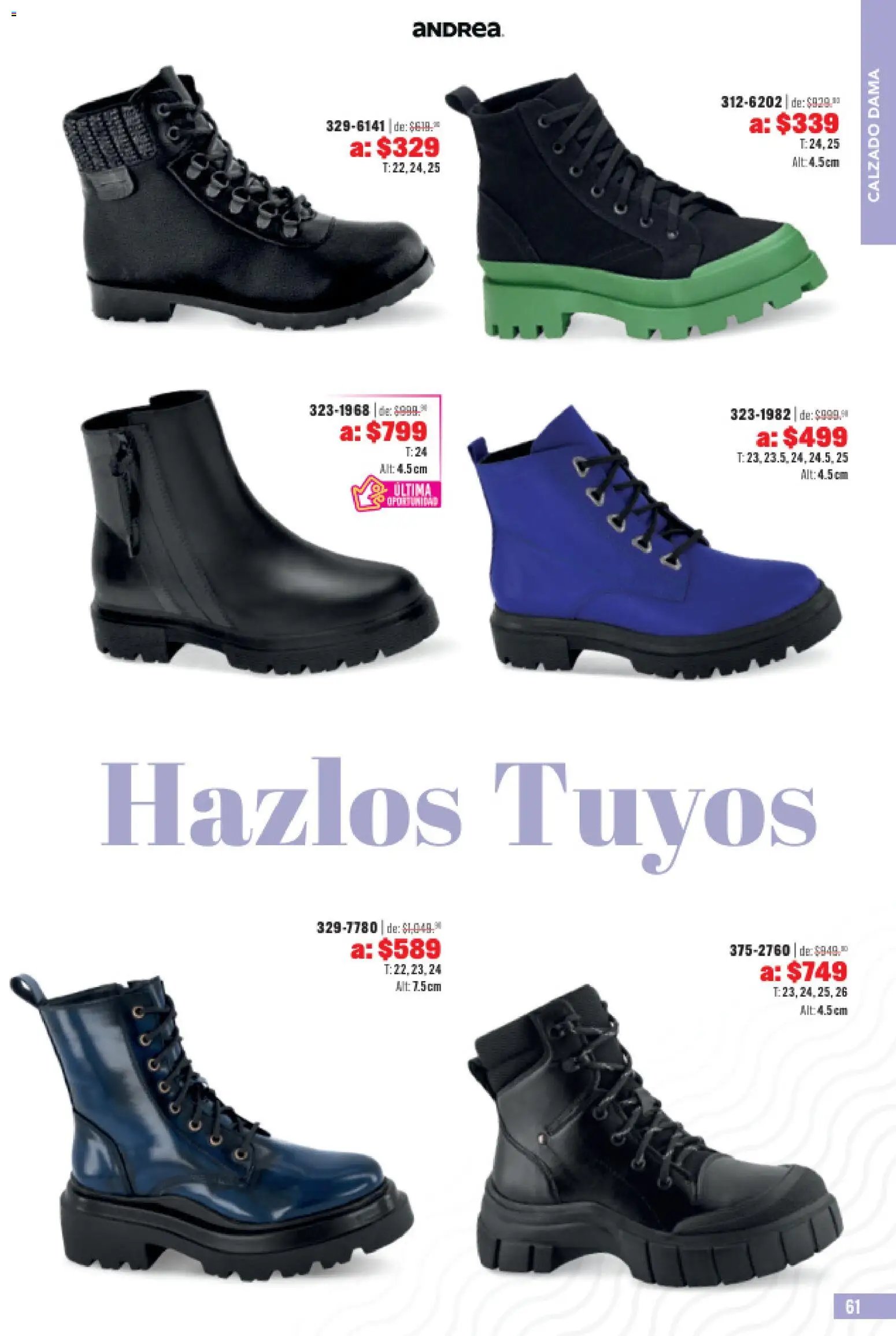 Andrea oferta desde 31/05/2026 Andrea catálogo Outlet