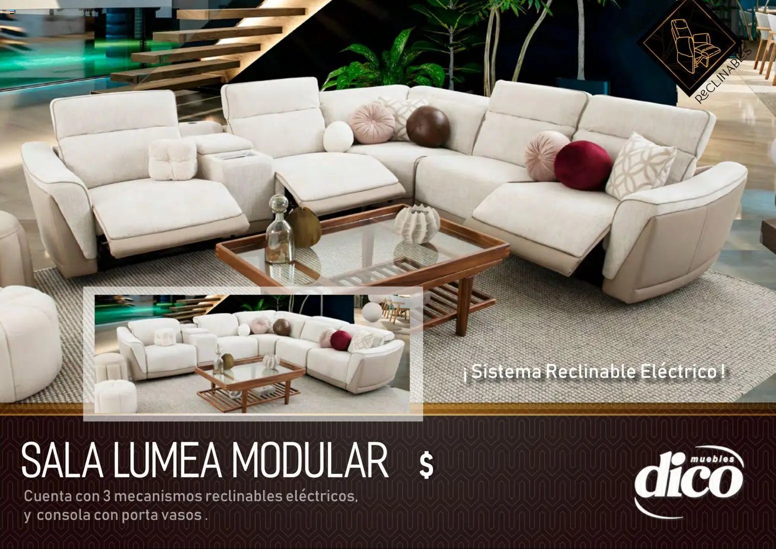 Muebles Dico oferta desde 27/03/2026 Muebles Dico catálogo Salas reclinables 
