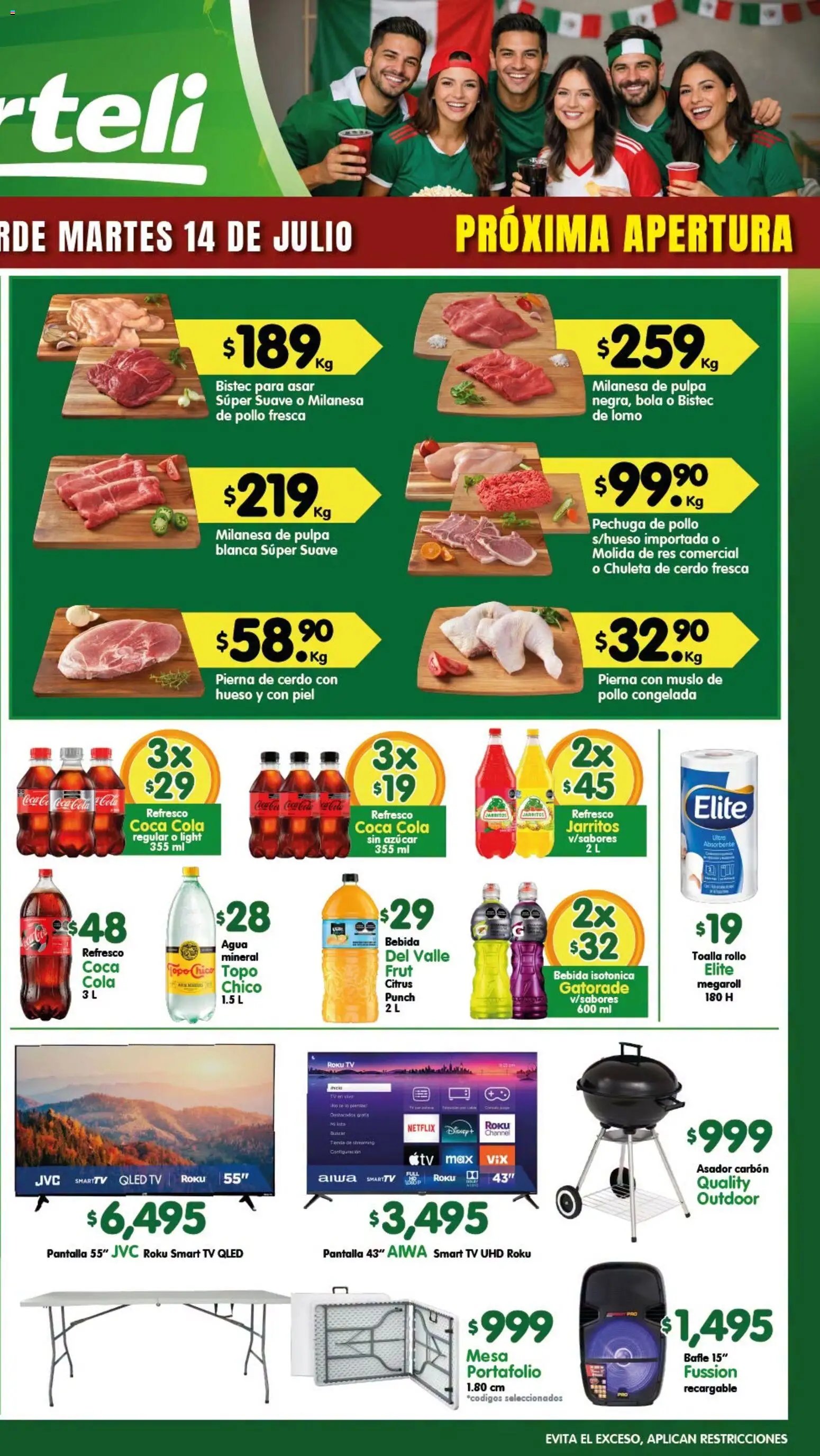 Arteli oferta desde 10/07/2026 Arteli folleto Valles