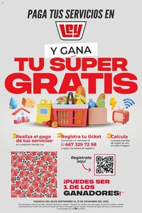 Casa Ley oferta desde 08/09/2025 Folleto - Paga tus servicios y gana super gratis (2025-09-08 - 2025-12-31)