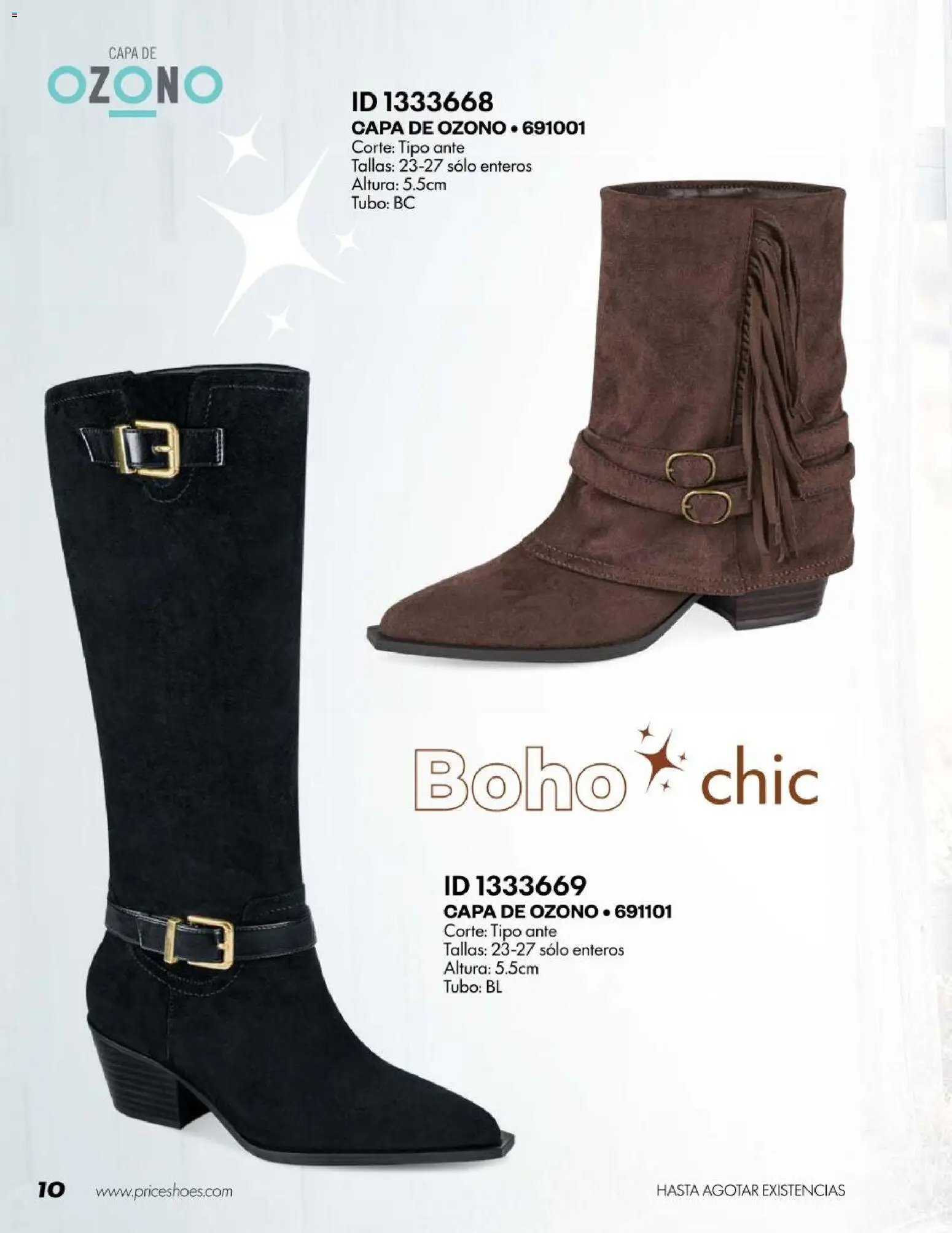 Price Shoes oferta desde 18/07/2026 Price Shoes catálogo Botas
