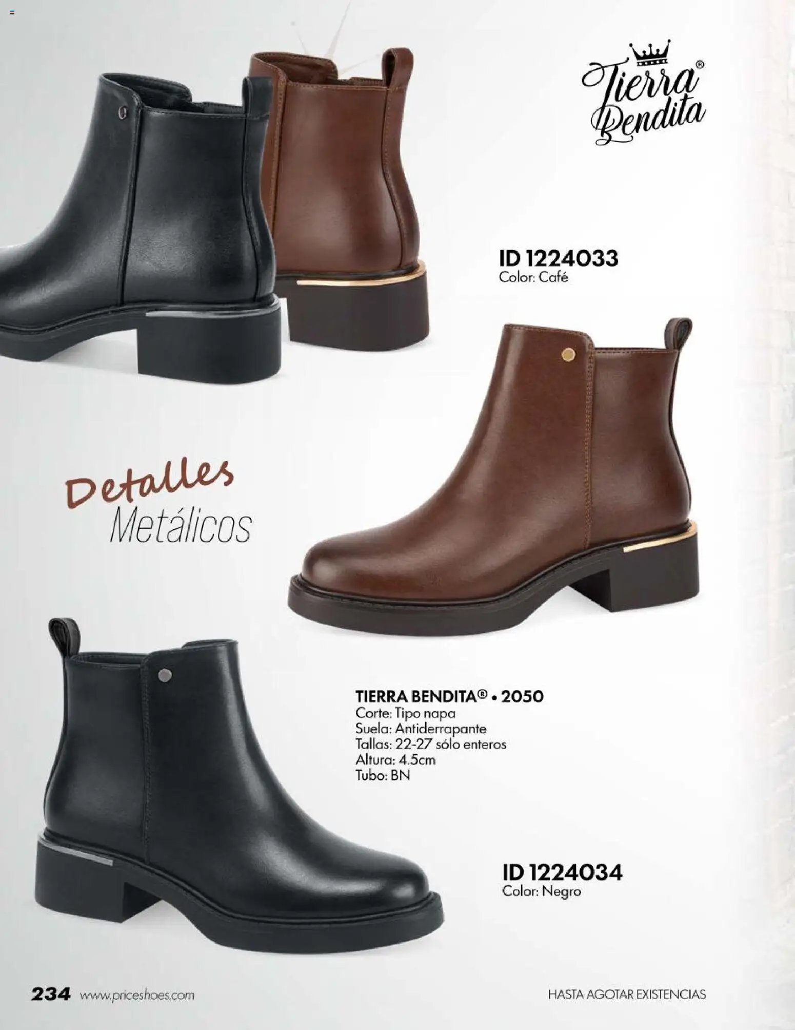 Price Shoes oferta desde 18/07/2026 Price Shoes catálogo Botas