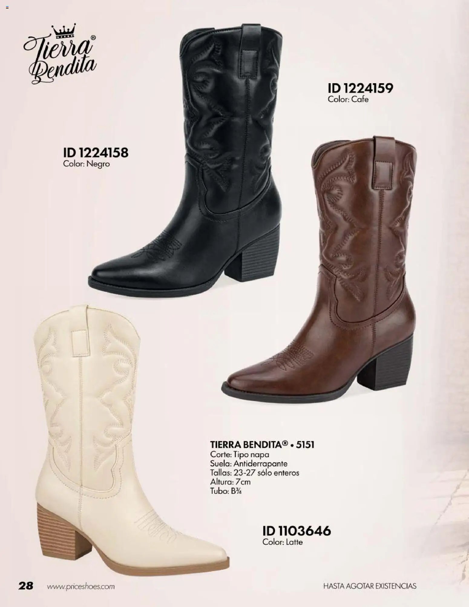 Price Shoes oferta desde 18/07/2026 Price Shoes catálogo Botas