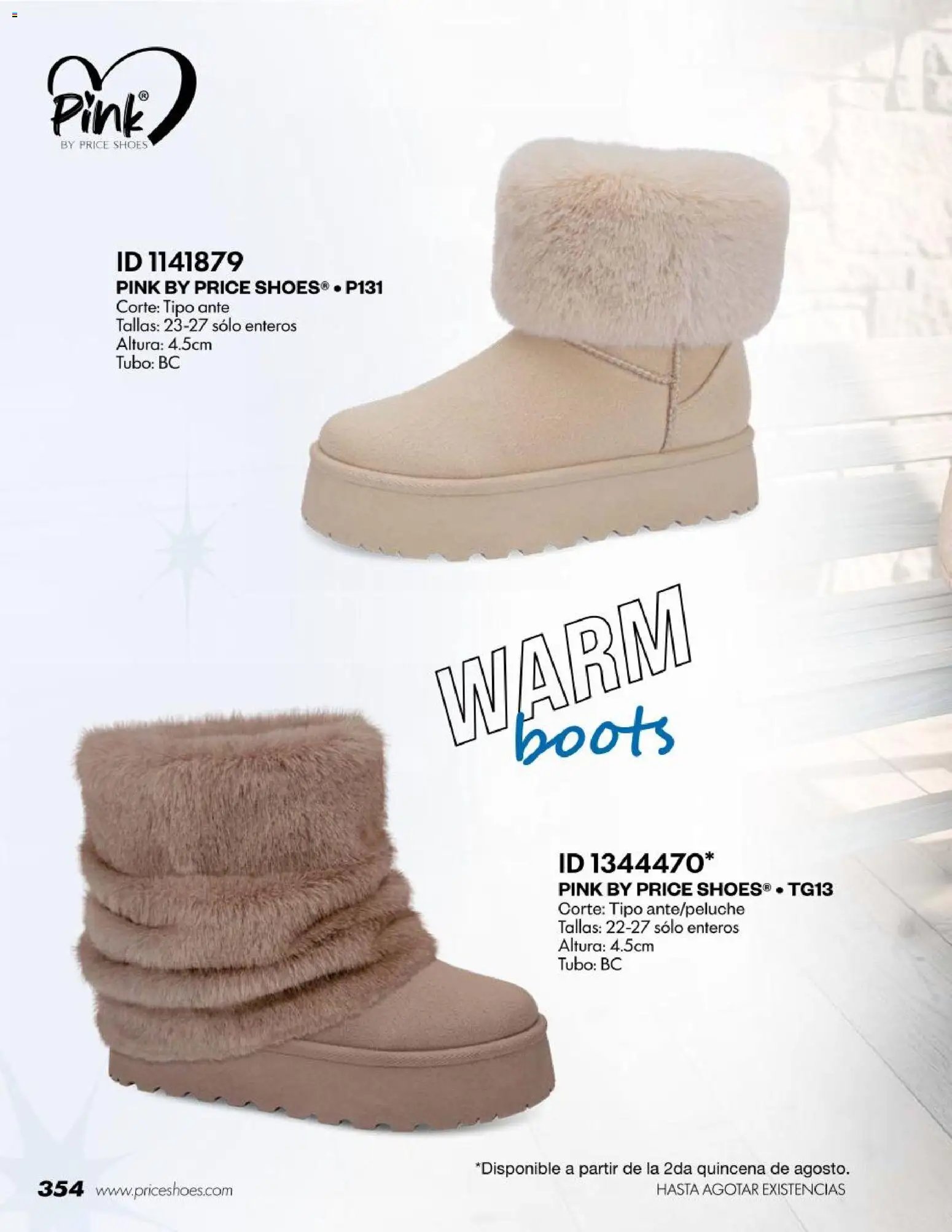 Price Shoes oferta desde 18/07/2026 Price Shoes catálogo Botas
