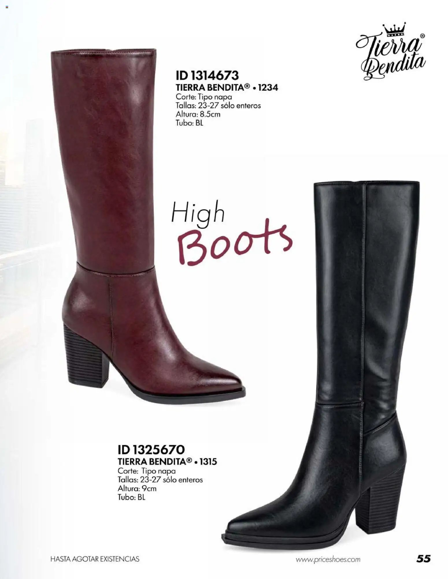 Price Shoes oferta desde 18/07/2026 Price Shoes catálogo Botas