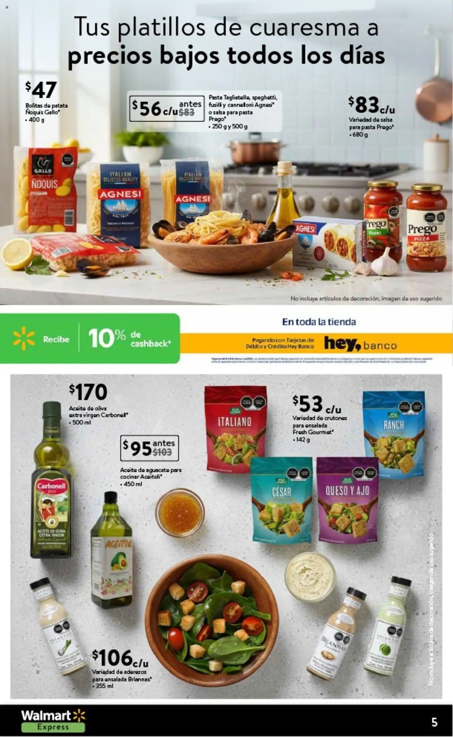 Walmart Express oferta desde 12/02/2026 Folleto La frescura de temporada a precios bajos (2026-02-12 - 2026-04-21)