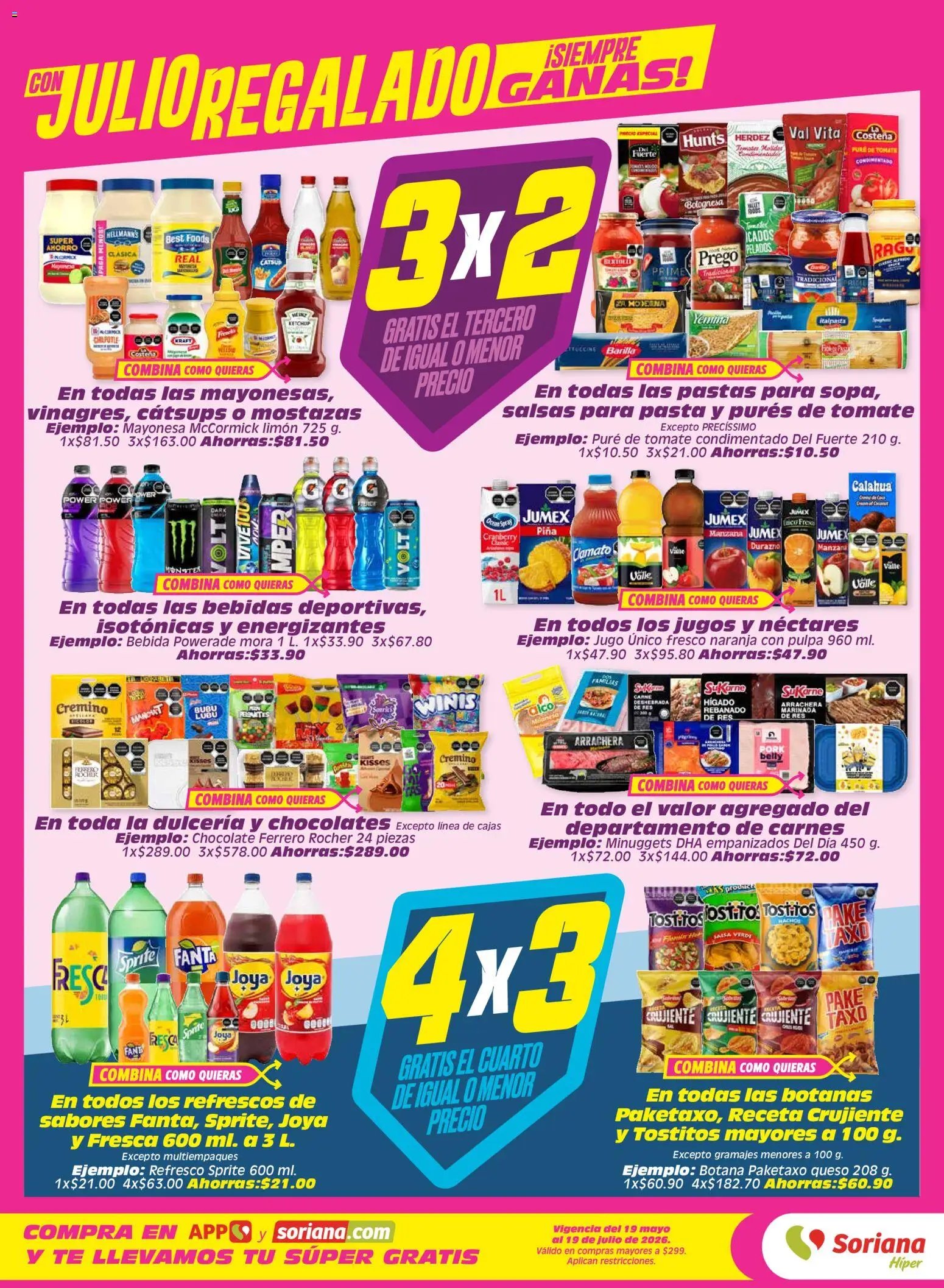 Soriana oferta desde 19/06/2026 Soriana folleto