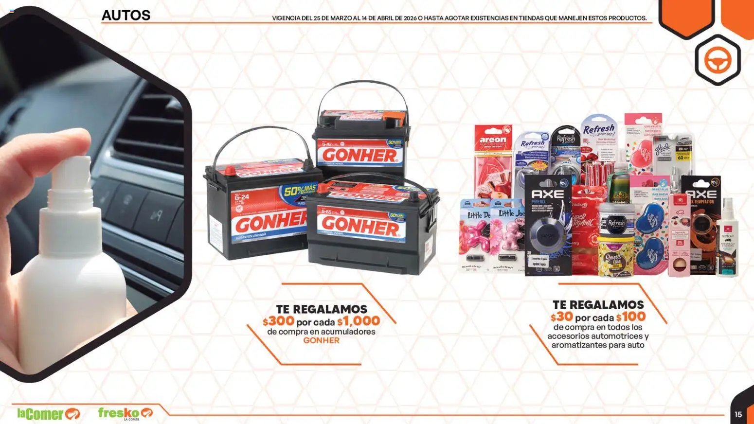 La Comer oferta desde 25/03/2026 La Comer folleto (2026-03-25 - 2027-04-14)