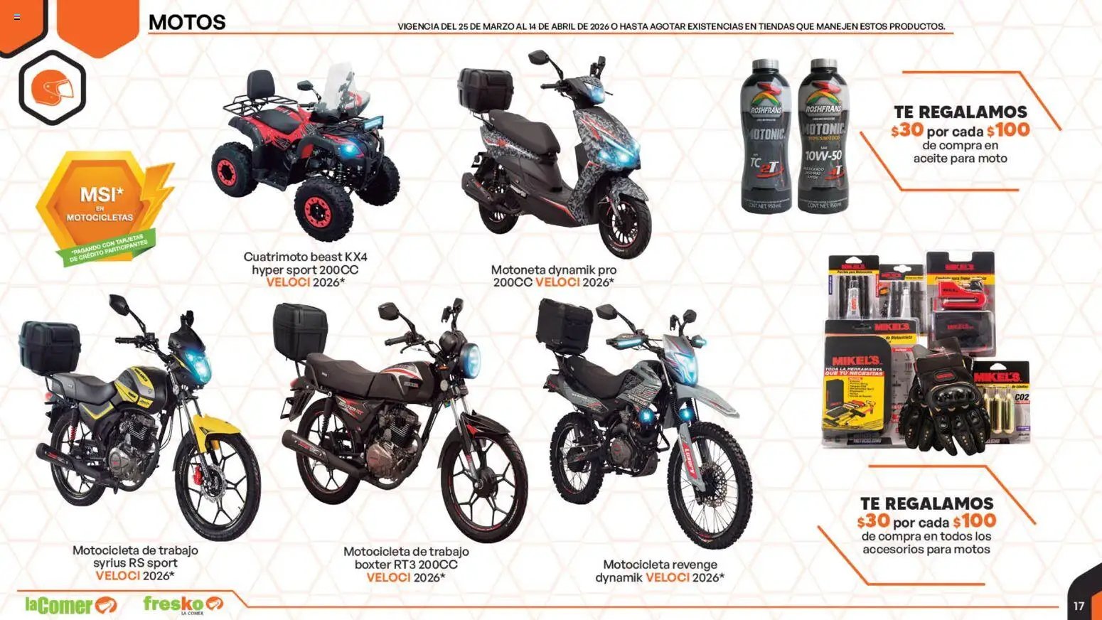 La Comer oferta desde 25/03/2026 La Comer folleto (2026-03-25 - 2027-04-14)