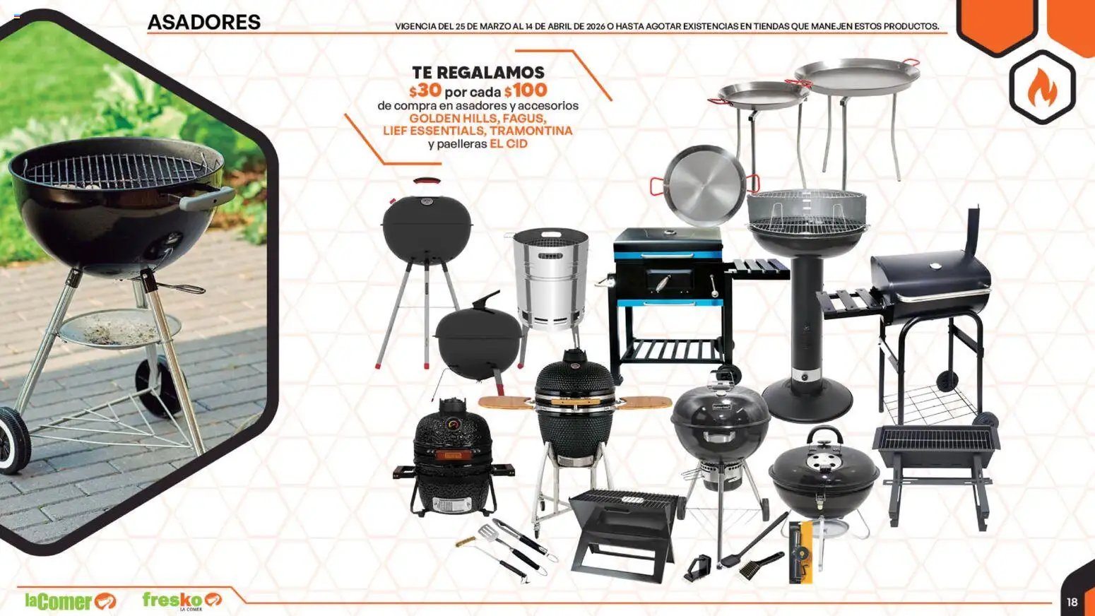 La Comer oferta desde 25/03/2026 La Comer folleto (2026-03-25 - 2027-04-14)