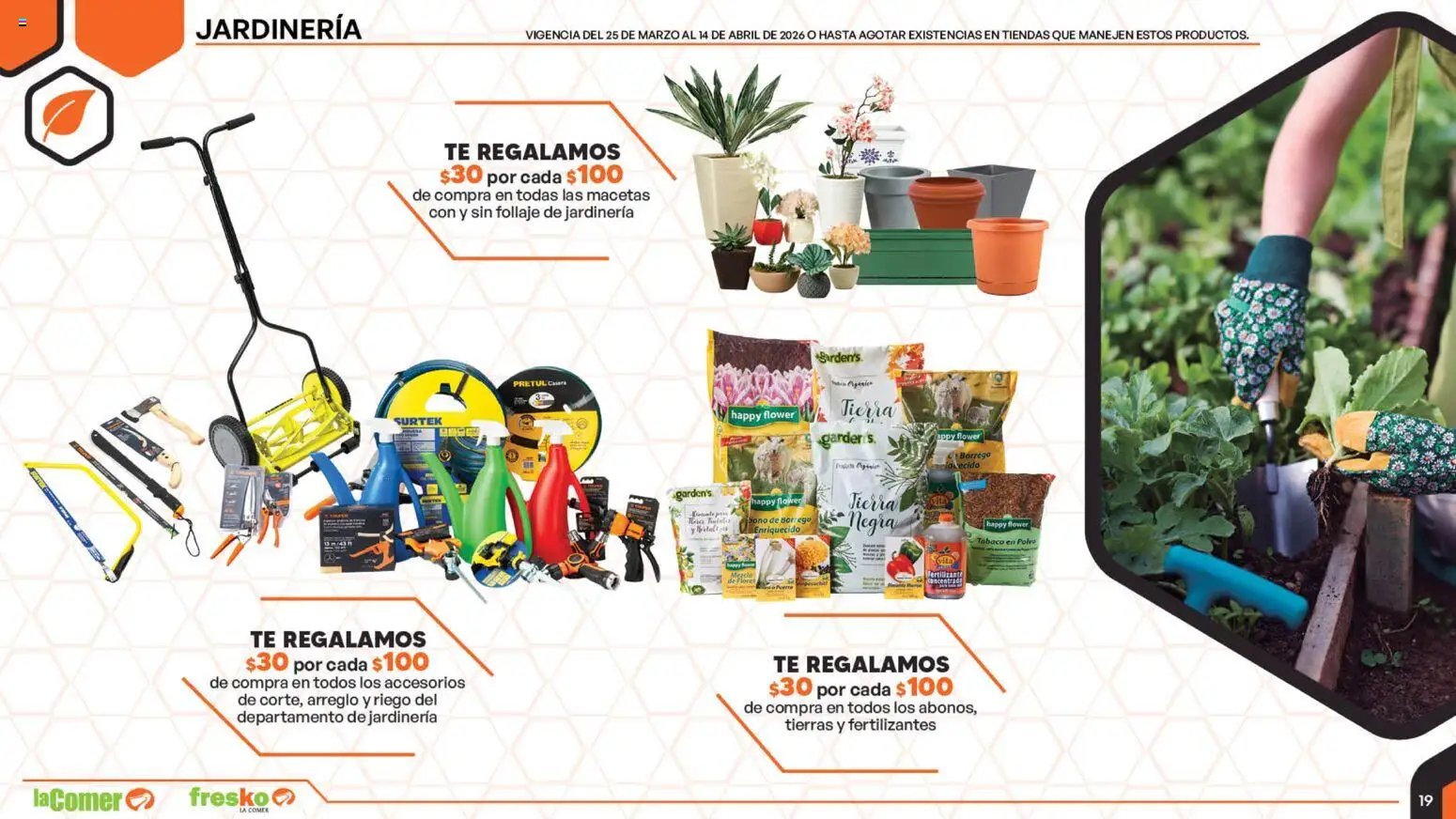 La Comer oferta desde 25/03/2026 La Comer folleto (2026-03-25 - 2027-04-14)