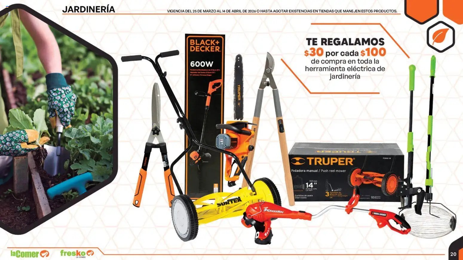 La Comer oferta desde 25/03/2026 La Comer folleto (2026-03-25 - 2027-04-14)