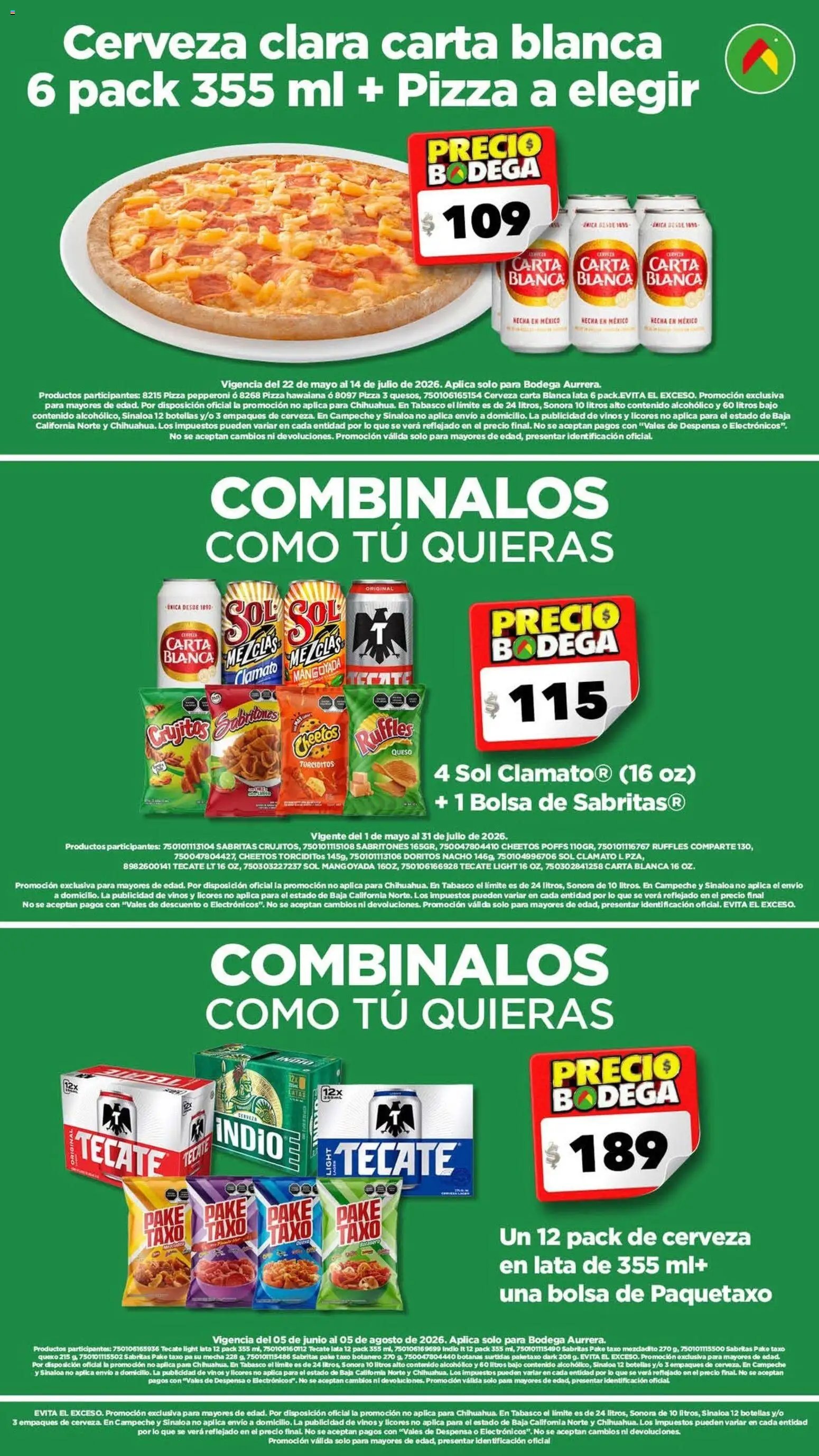 Bodega Aurrerá oferta desde 05/06/2026 Bodega Aurrerá folleto Golazo
