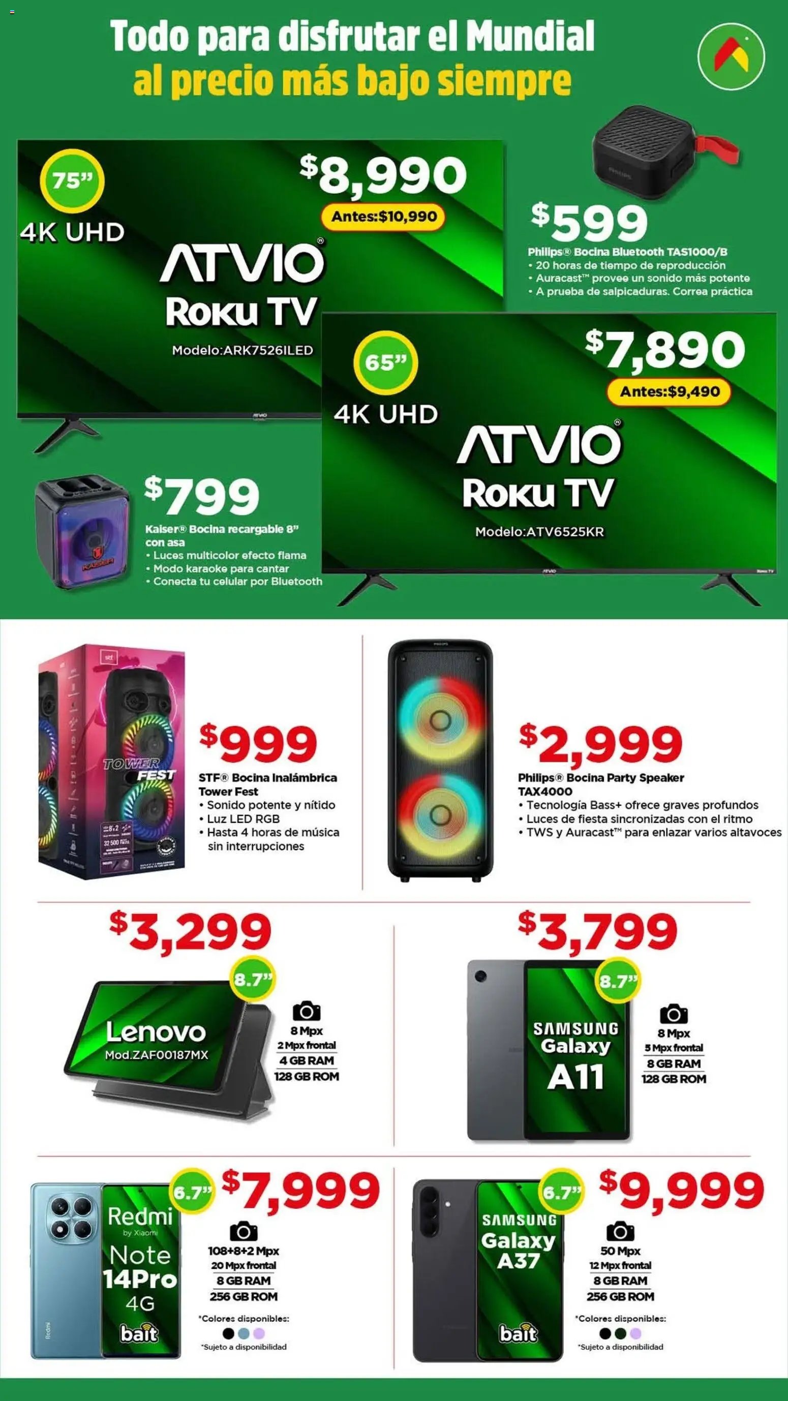 Bodega Aurrerá oferta desde 05/06/2026 Bodega Aurrerá folleto Golazo