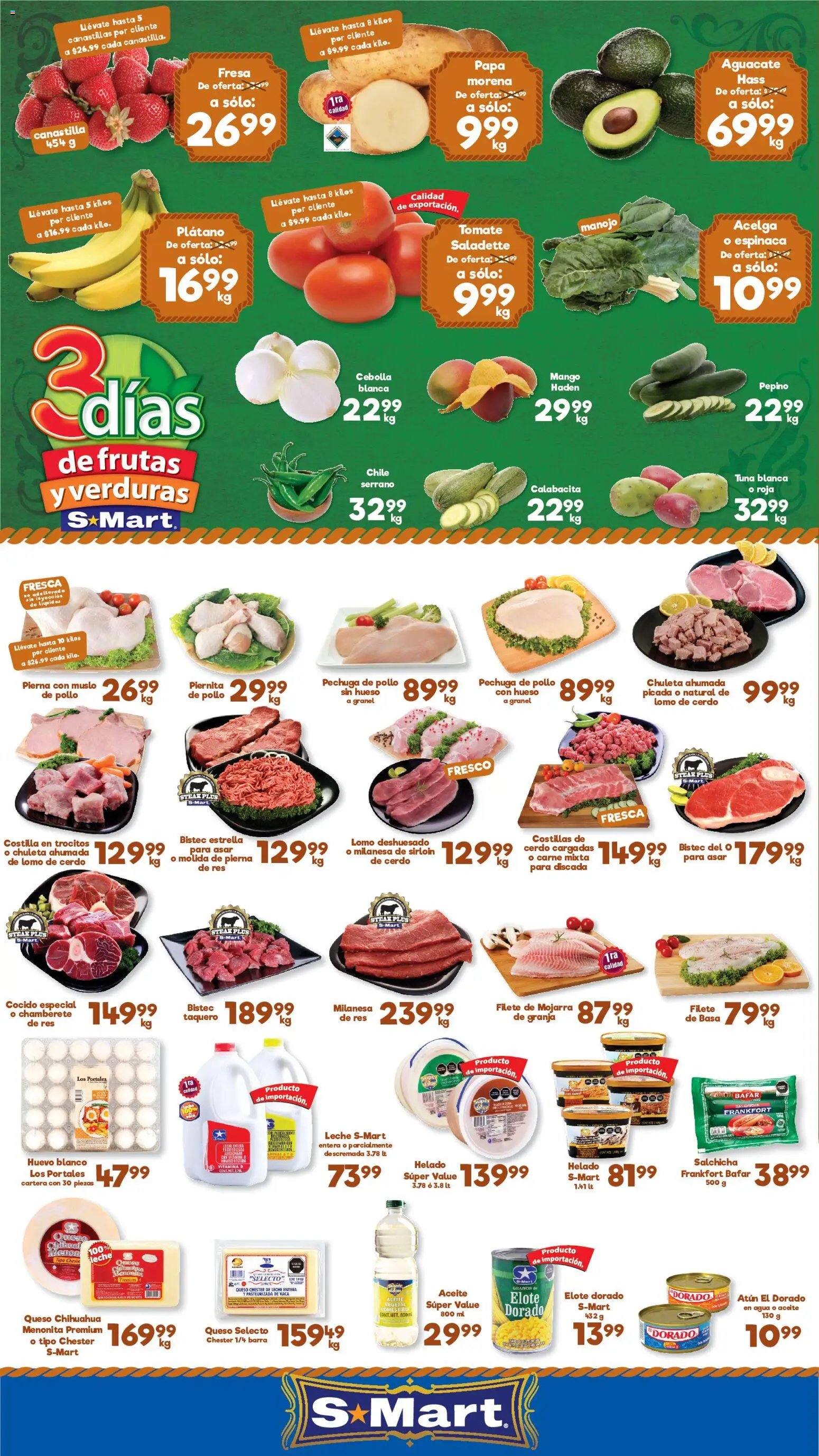 S-Mart oferta desde 07/07/2026 S-Mart folleto Matamoros