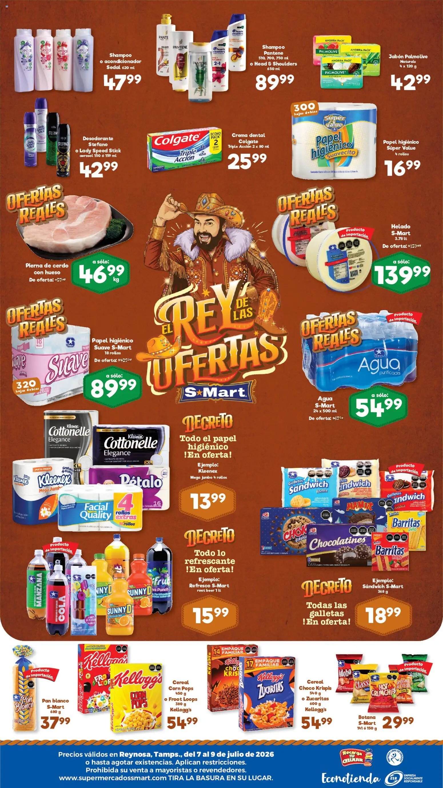 S-Mart oferta desde 07/07/2026 S-Mart folleto Reynosa