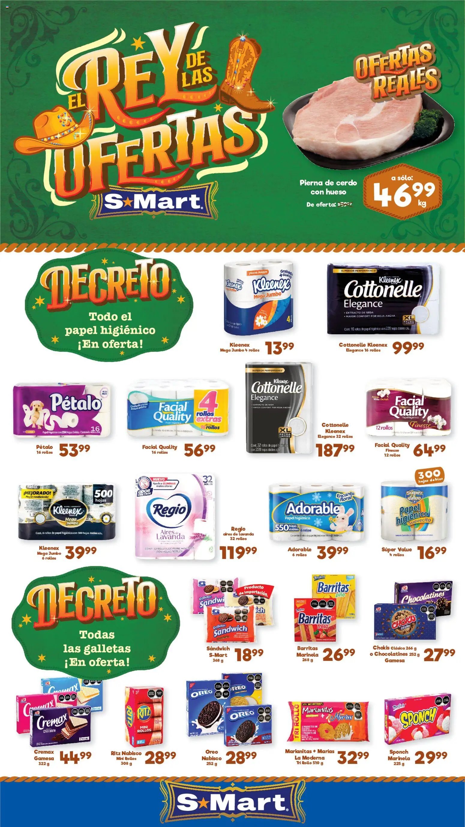 S-Mart oferta desde 07/07/2026 S-Mart folleto Ofertas de feria Nuevo Laredo