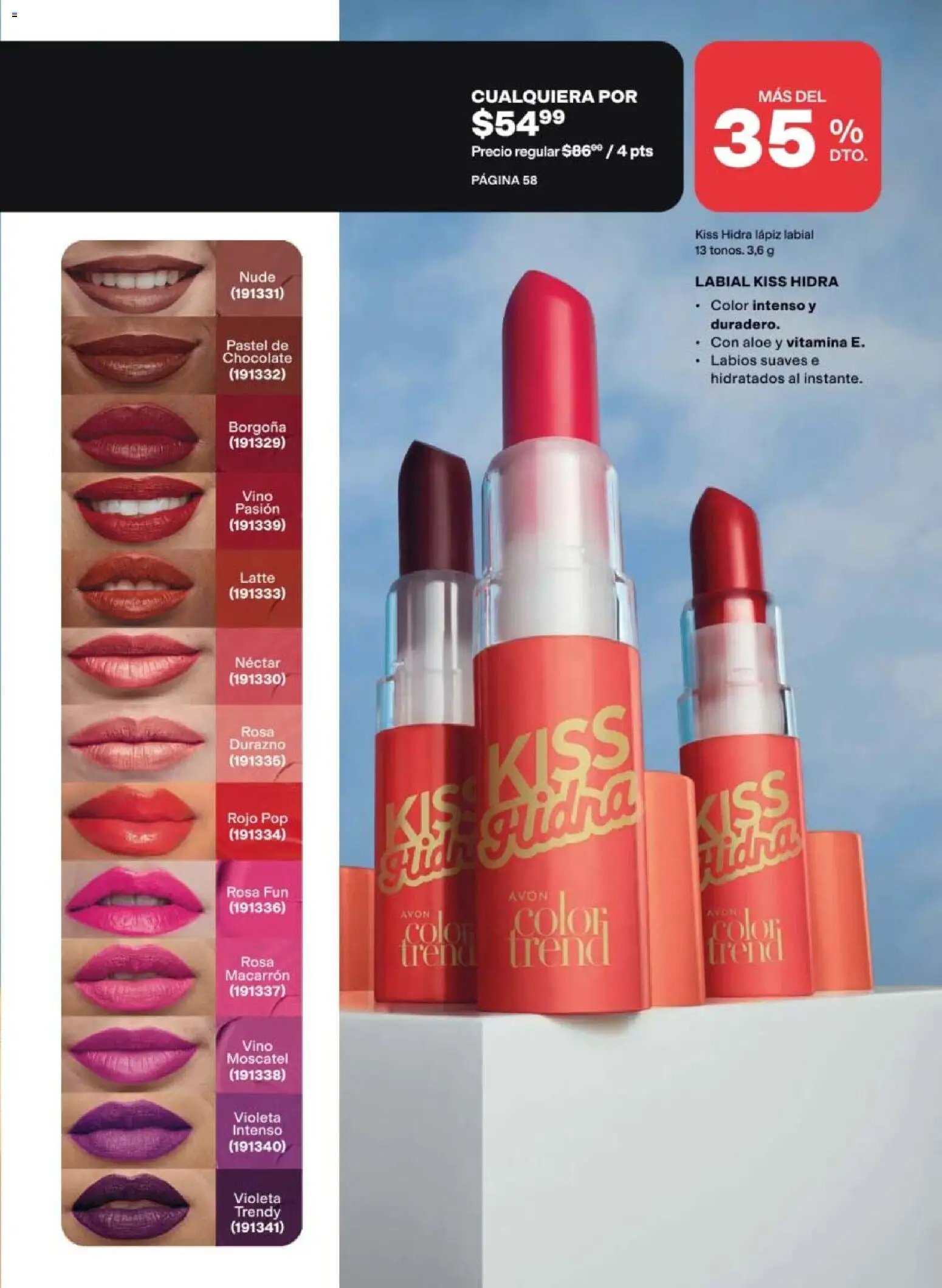 AVON oferta desde 20/08/2026 AVON campaña 12 2026