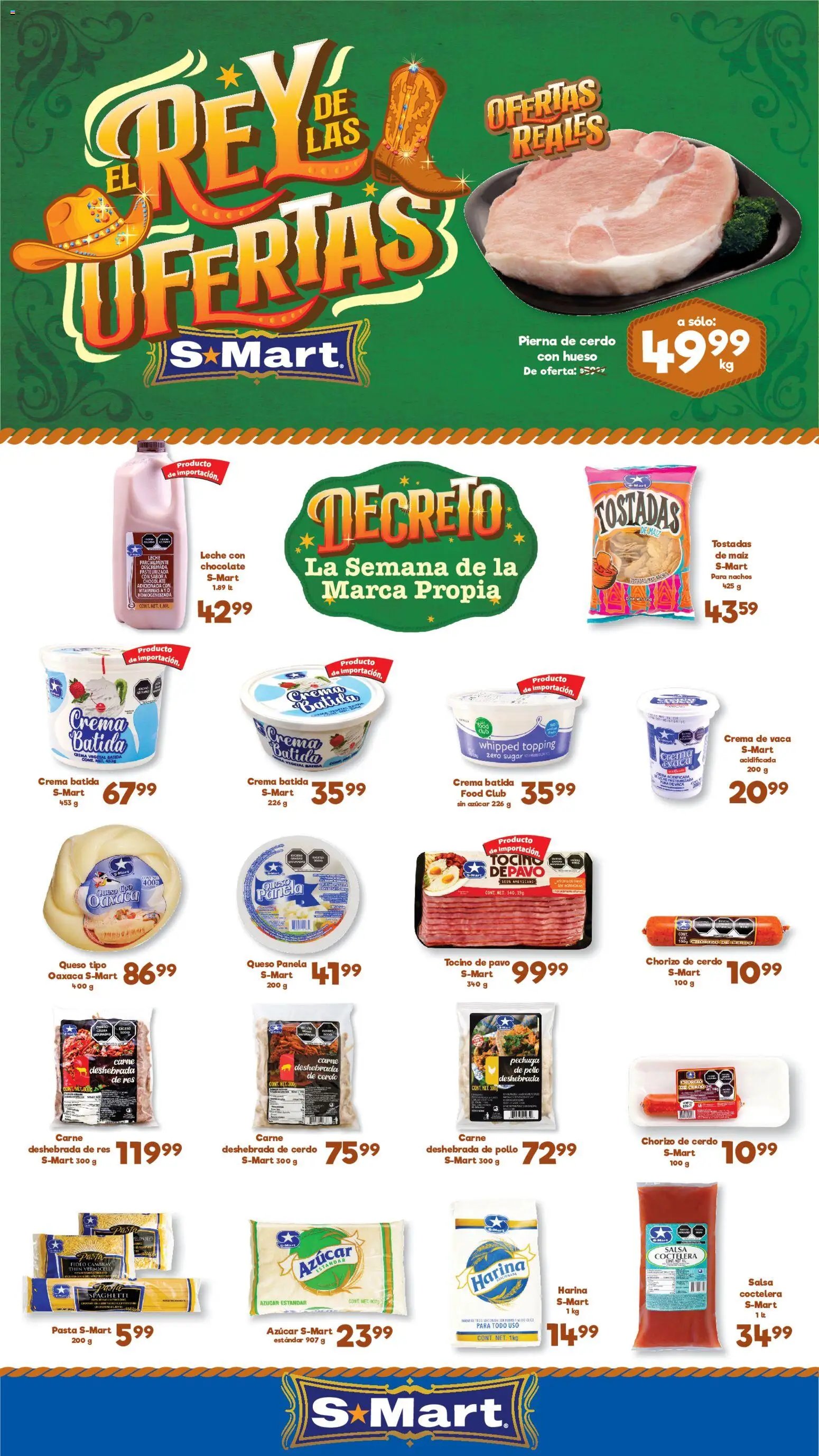 S-Mart oferta desde 23/06/2026 S-Mart folleto Ofertas de feria Chihuahua