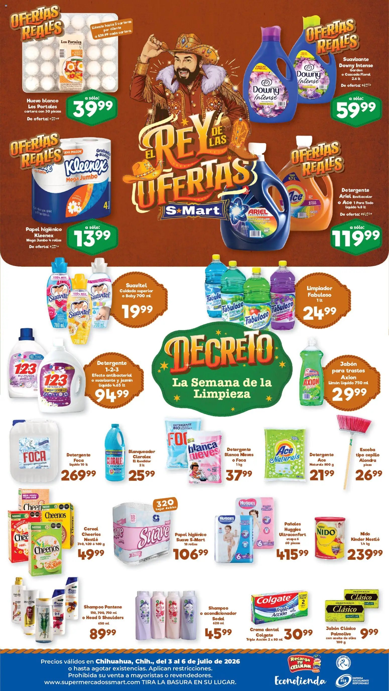 S-Mart oferta desde 03/07/2026 S-Mart folleto Chihuahua