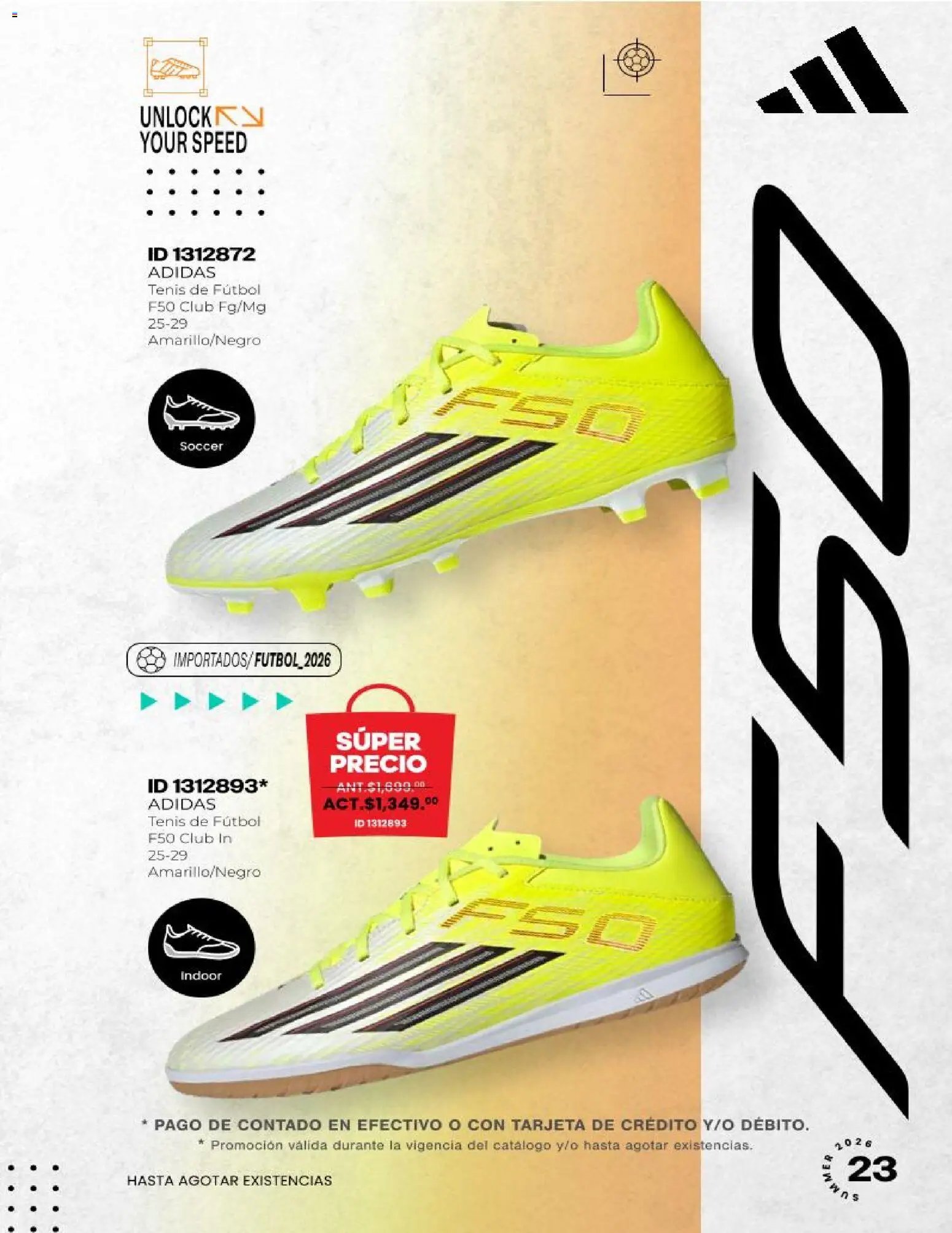 Price Shoes oferta desde 04/06/2026 Price Shoes catálogo Fútbol 2026