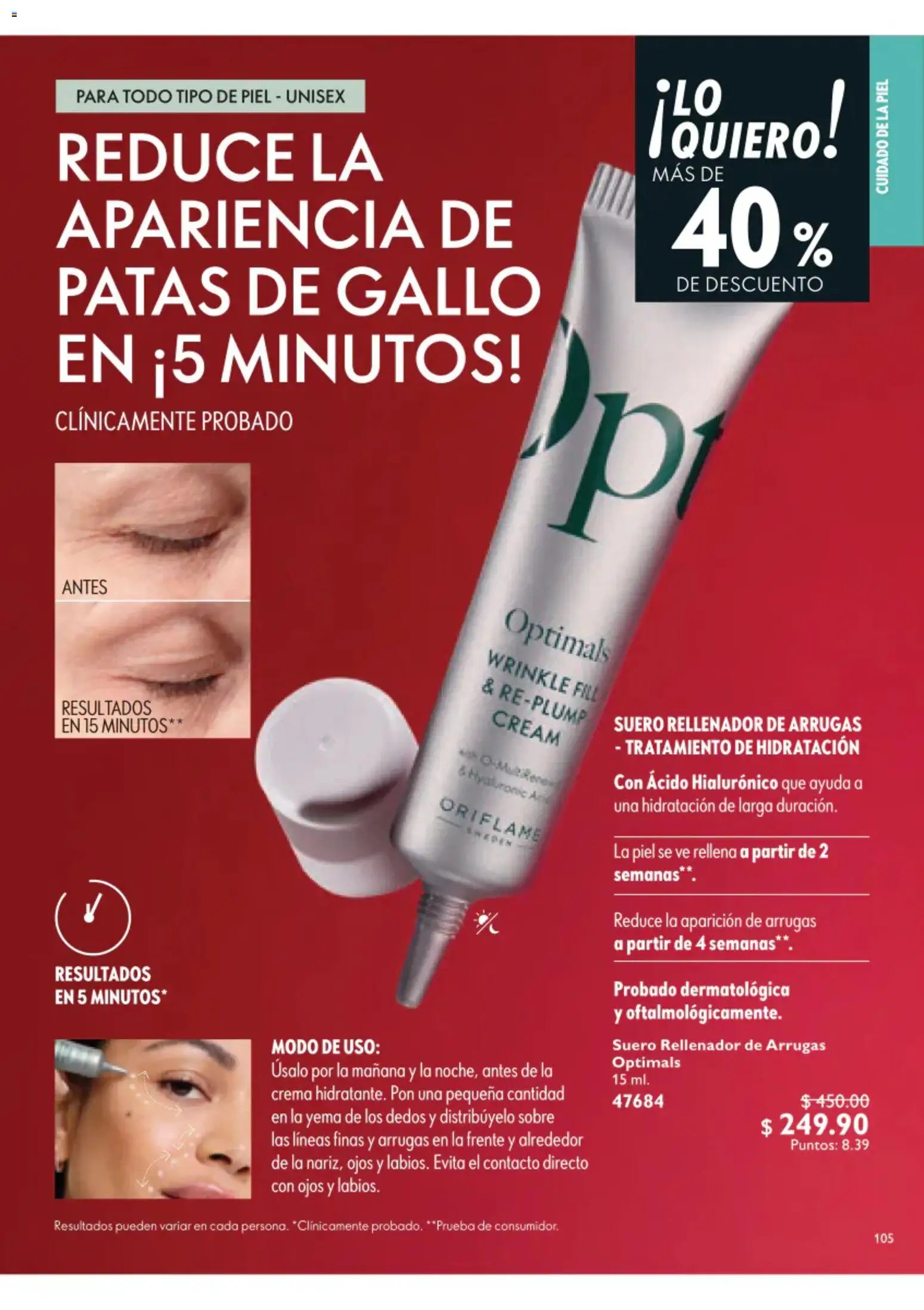 Oriflame oferta desde 01/08/2026 Oriflame campaña 11 2026