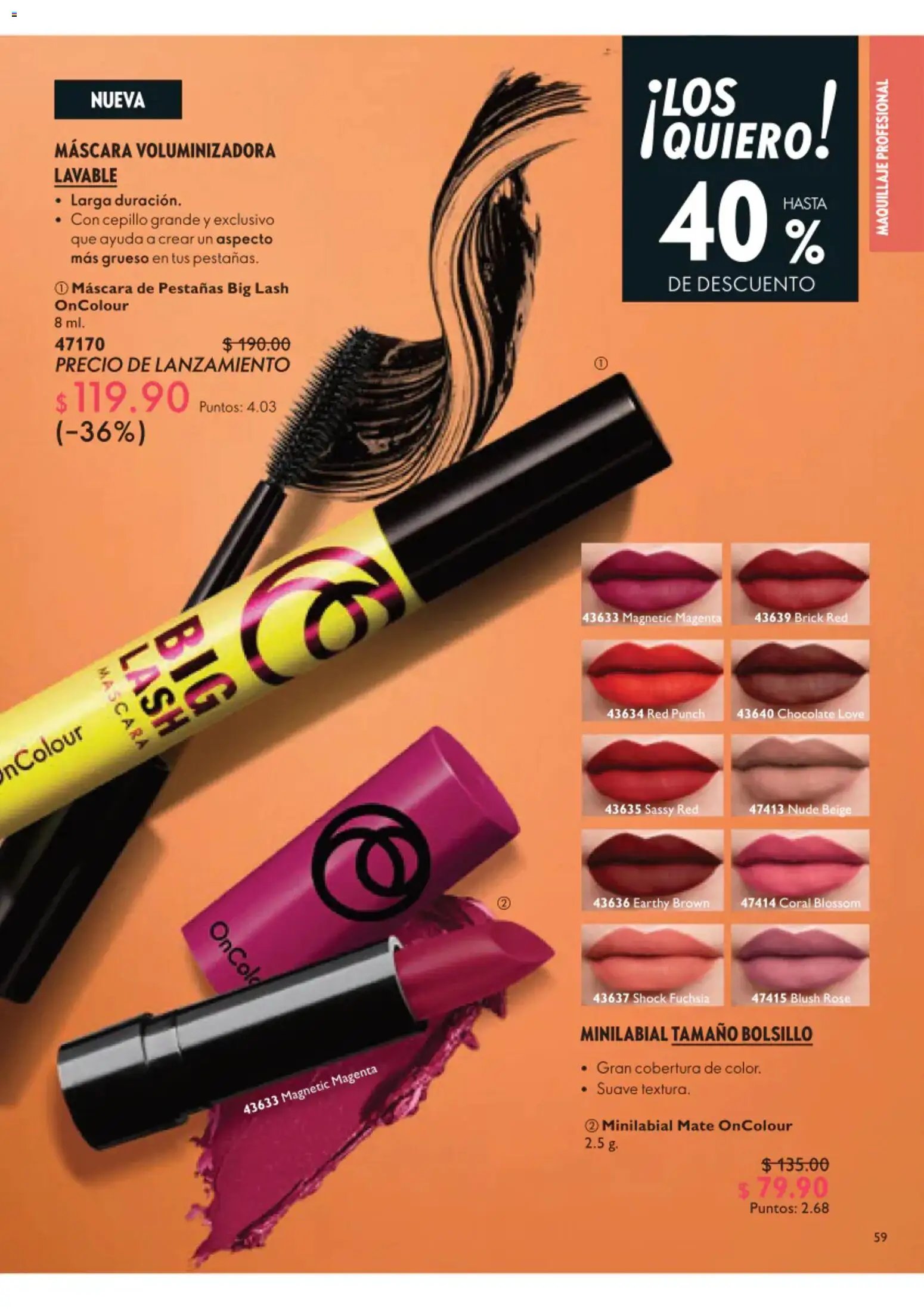 Oriflame oferta desde 01/08/2026 Oriflame campaña 11 2026