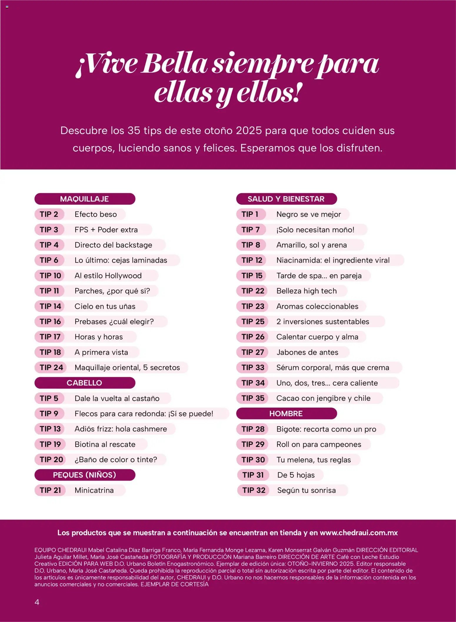 Chedraui oferta desde 24/10/2025 Folleto Vive Bella (2025-10-24)