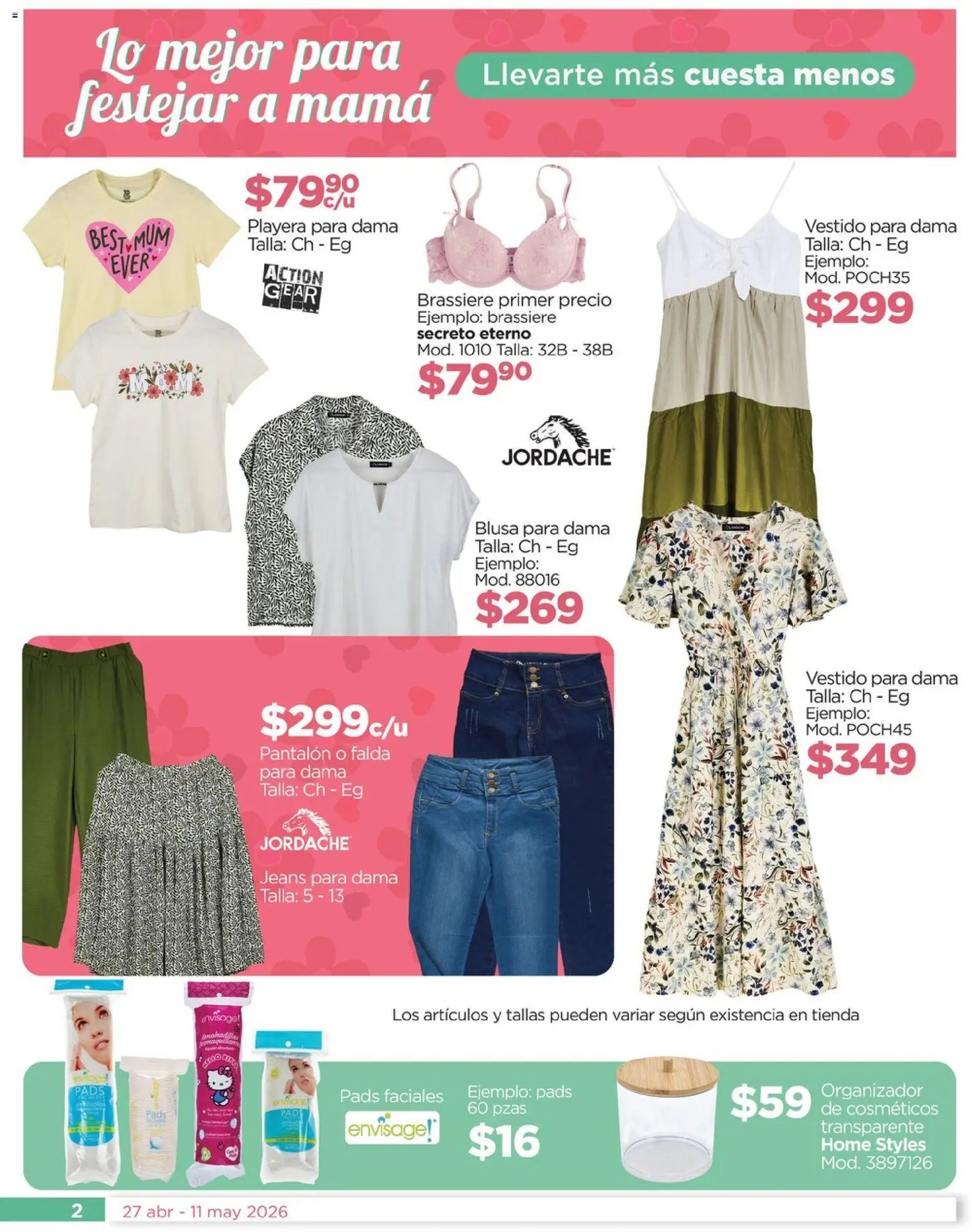 Chedraui oferta desde 27/04/2026 Chedraui folleto Lo mejor para festejar a mamá (2026-04-27 - 2026-05-11)