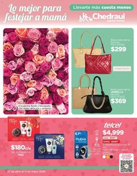 Chedraui oferta desde 27/04/2026 Chedraui folleto Lo mejor para festejar a mamá (2026-04-27 - 2026-05-11)