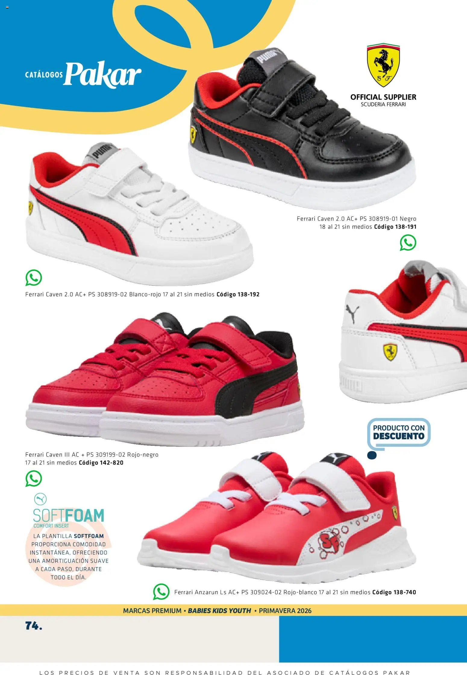 SC Pakar oferta desde 27/02/2026 SC Pakar catálogo Premium Kids
