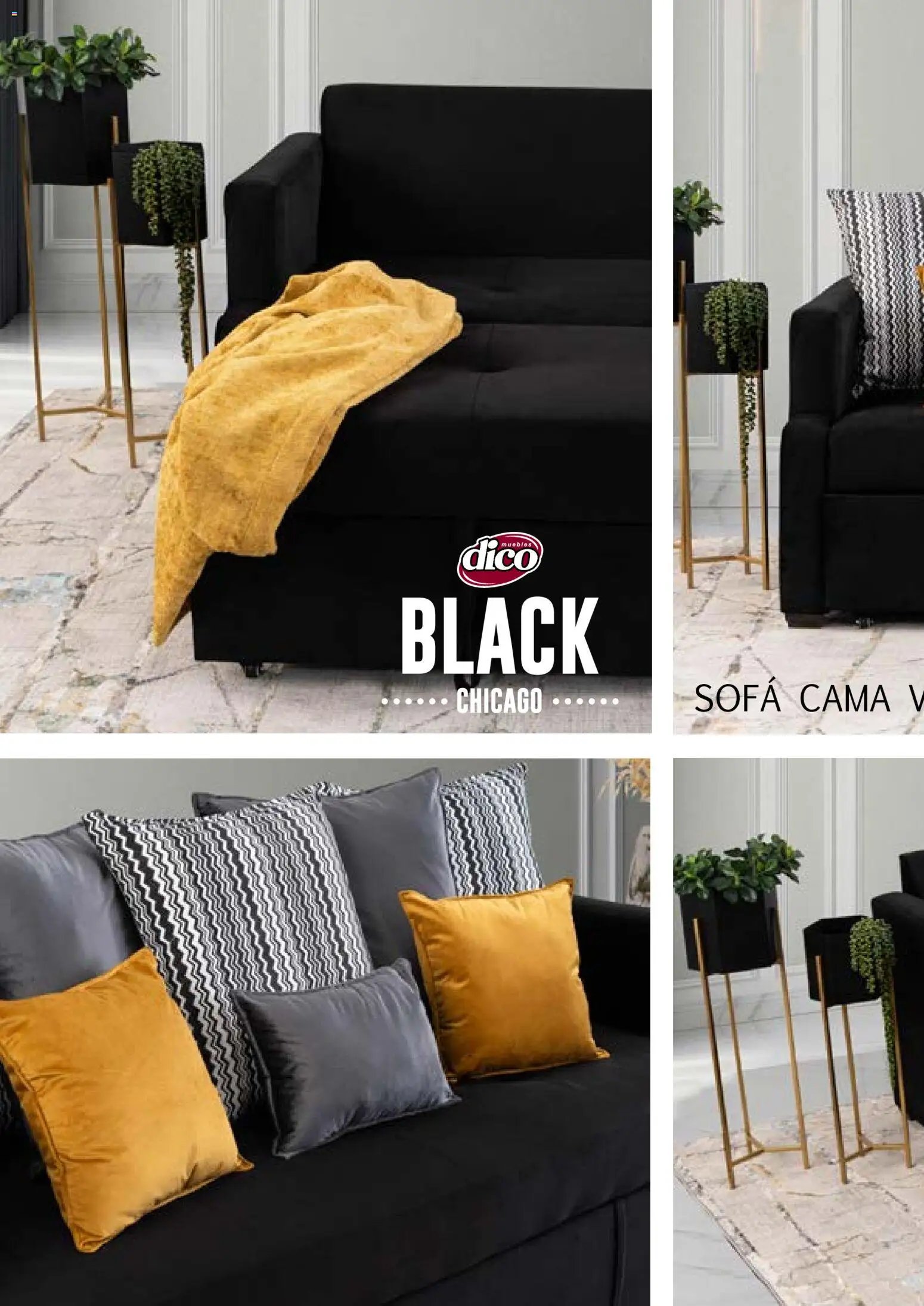 Muebles Dico oferta desde 17/03/2026 Muebles Dico catálogo Black Chicago 