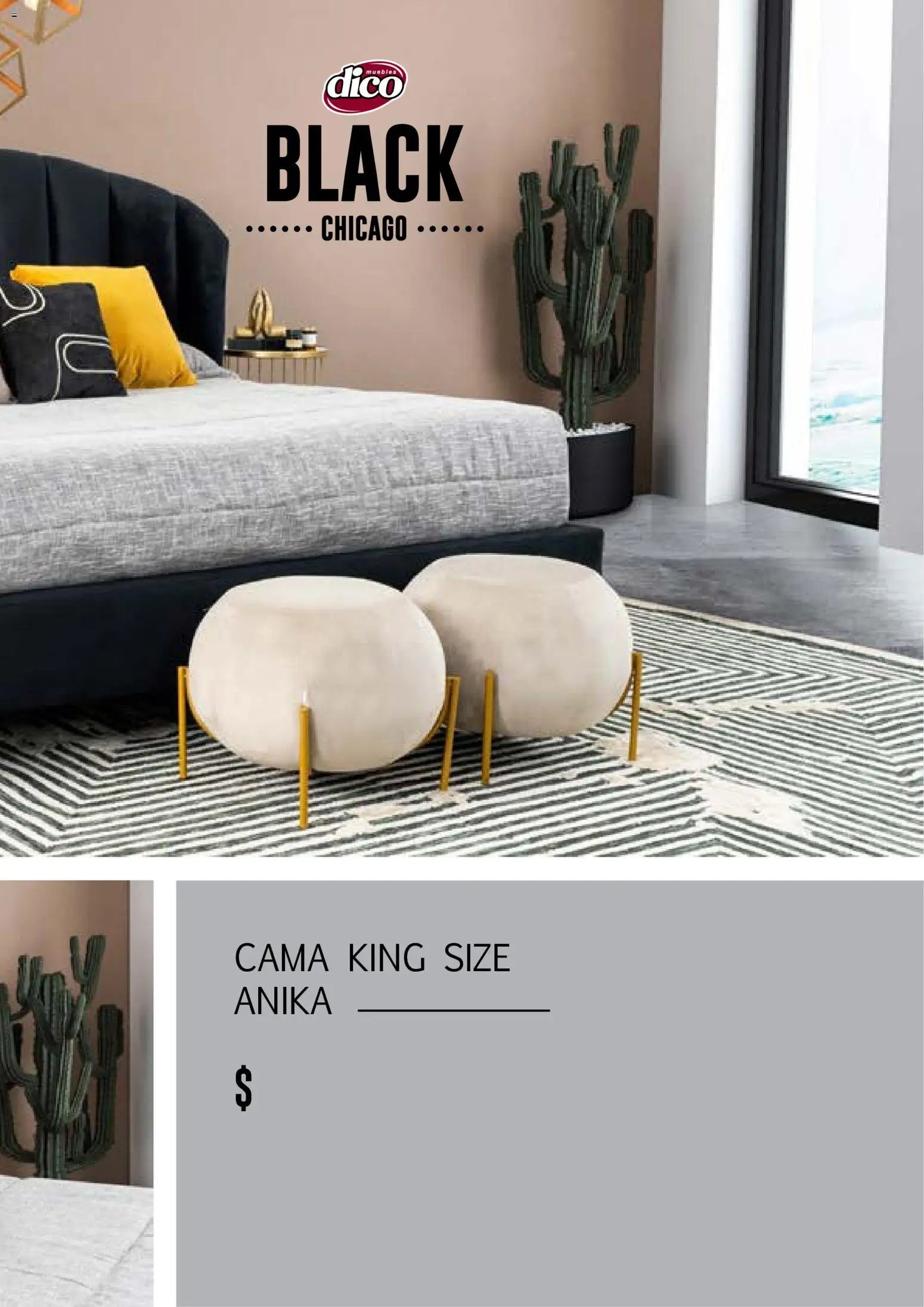 Muebles Dico oferta desde 17/03/2026 Muebles Dico catálogo Black Chicago 